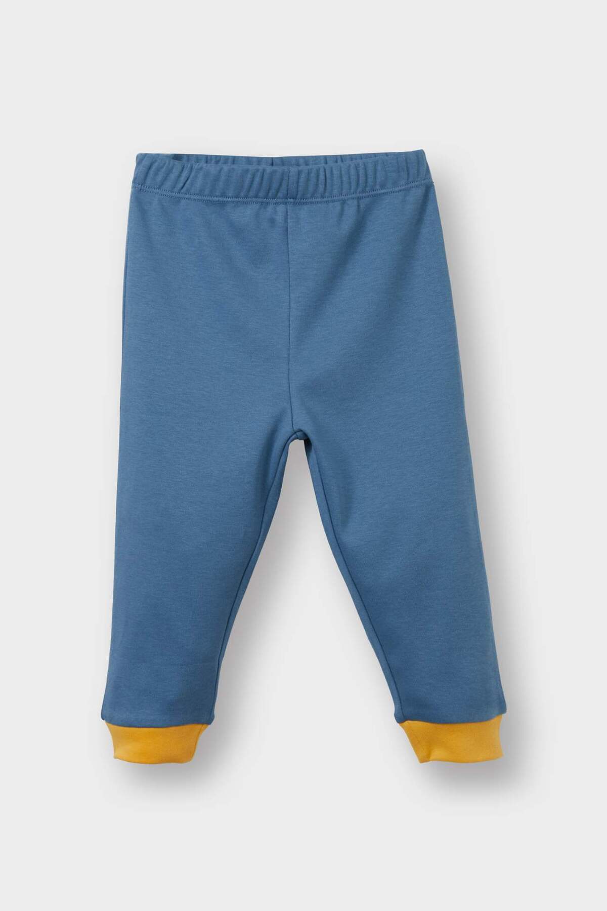 Defacto Erkek Bebek Disney Winnie The Pooh Pijama Takımı Uzun Kollu Üst Uzun Alt F4582A525WN fotoğrafı 2 (önizleme)