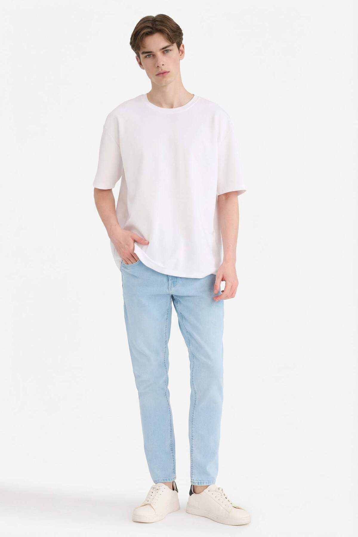 Pedro Slim Fit Slim Fit Regular Waist Slim Leg Jean Pants F2989AX25AU