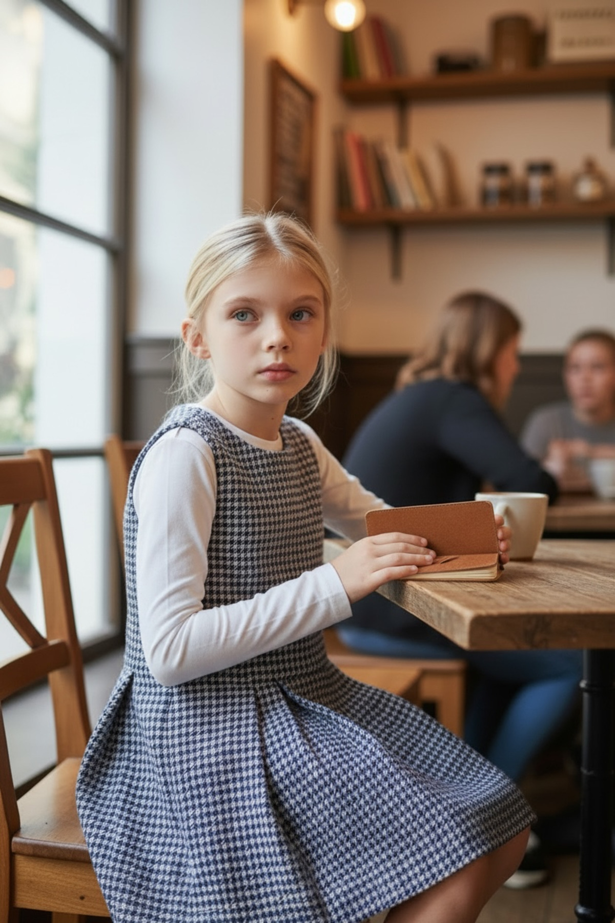 gülse kids Lila Kız Çocuk Jile Elbise fotoğrafı 2 (önizleme)