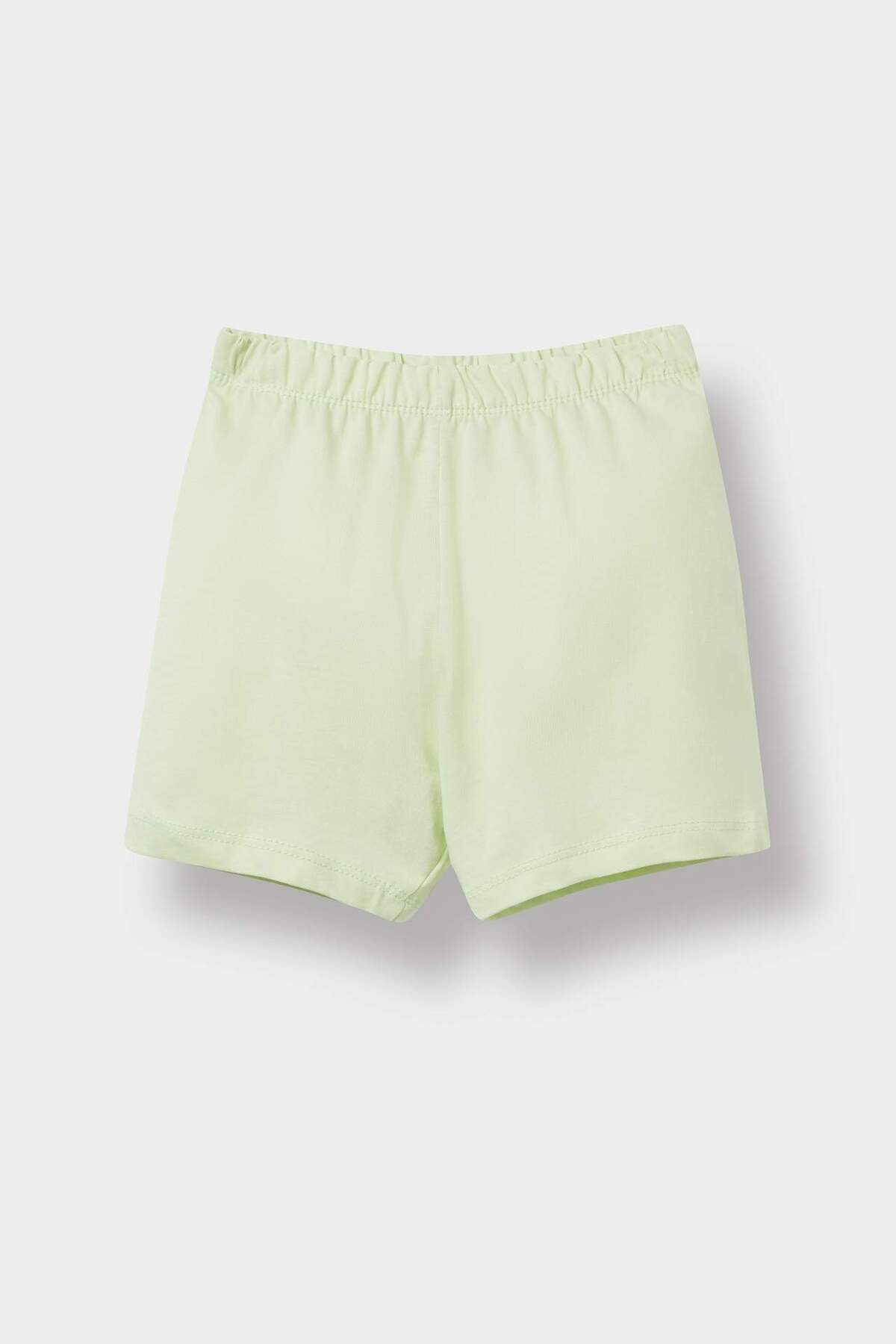 Defacto 2'li Takım Baskılı Kısa Kollu Tişört Şort Erkek Bebek F9117A525SM fotoğrafı 3 (önizleme)