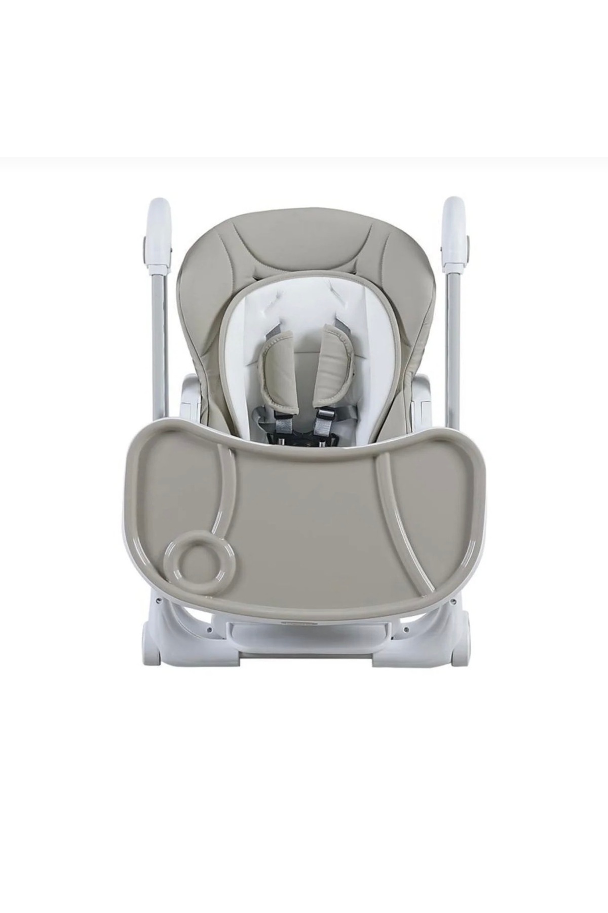 Prego Lucca Asansörlü Tekerlekli Çift Tepsili Mama Sandalyesi 4024 fotoğrafı 4 (önizleme)