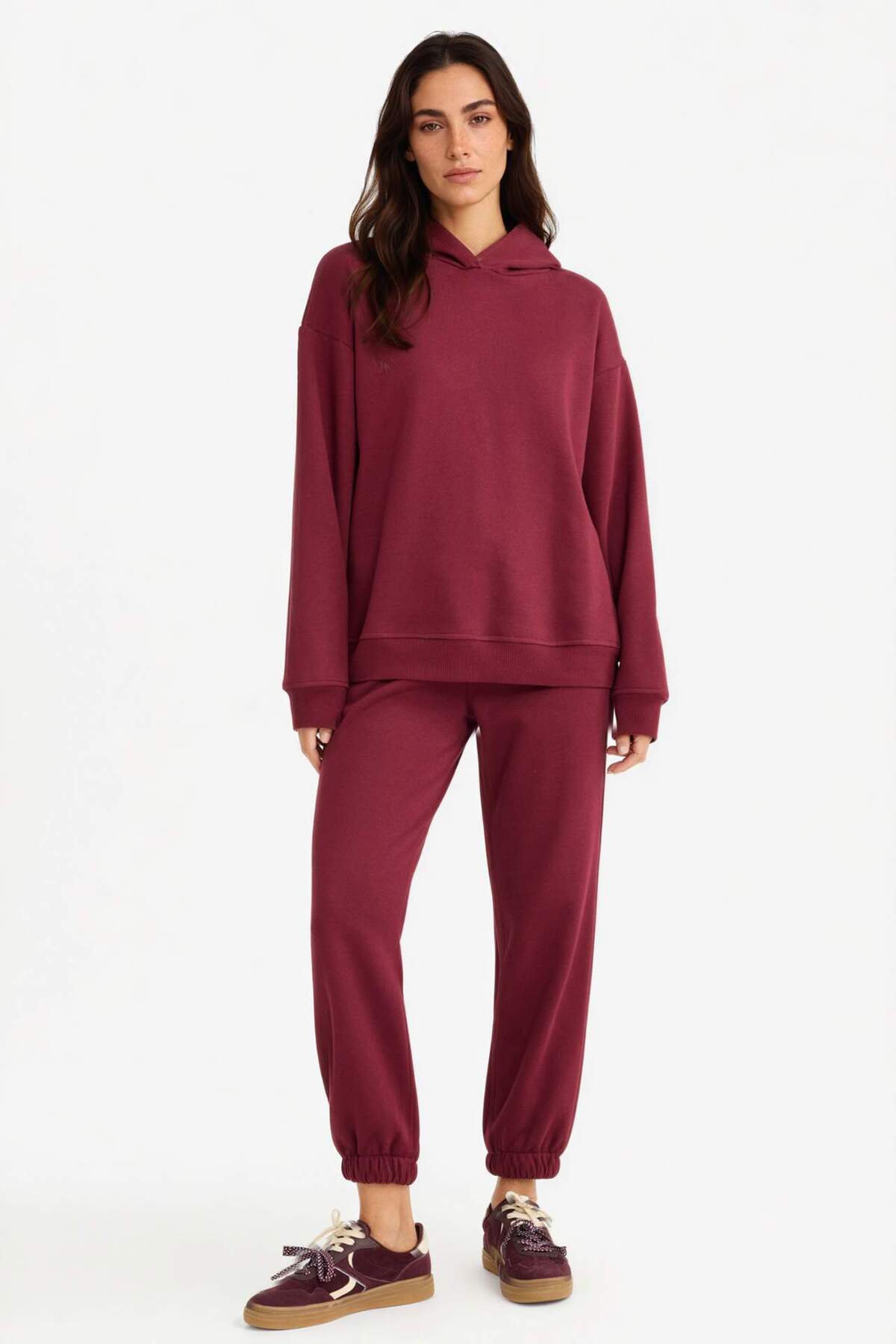 Basıc Waist Lace-up Thick Jogger Joggers with Pockets F9622AX25AU