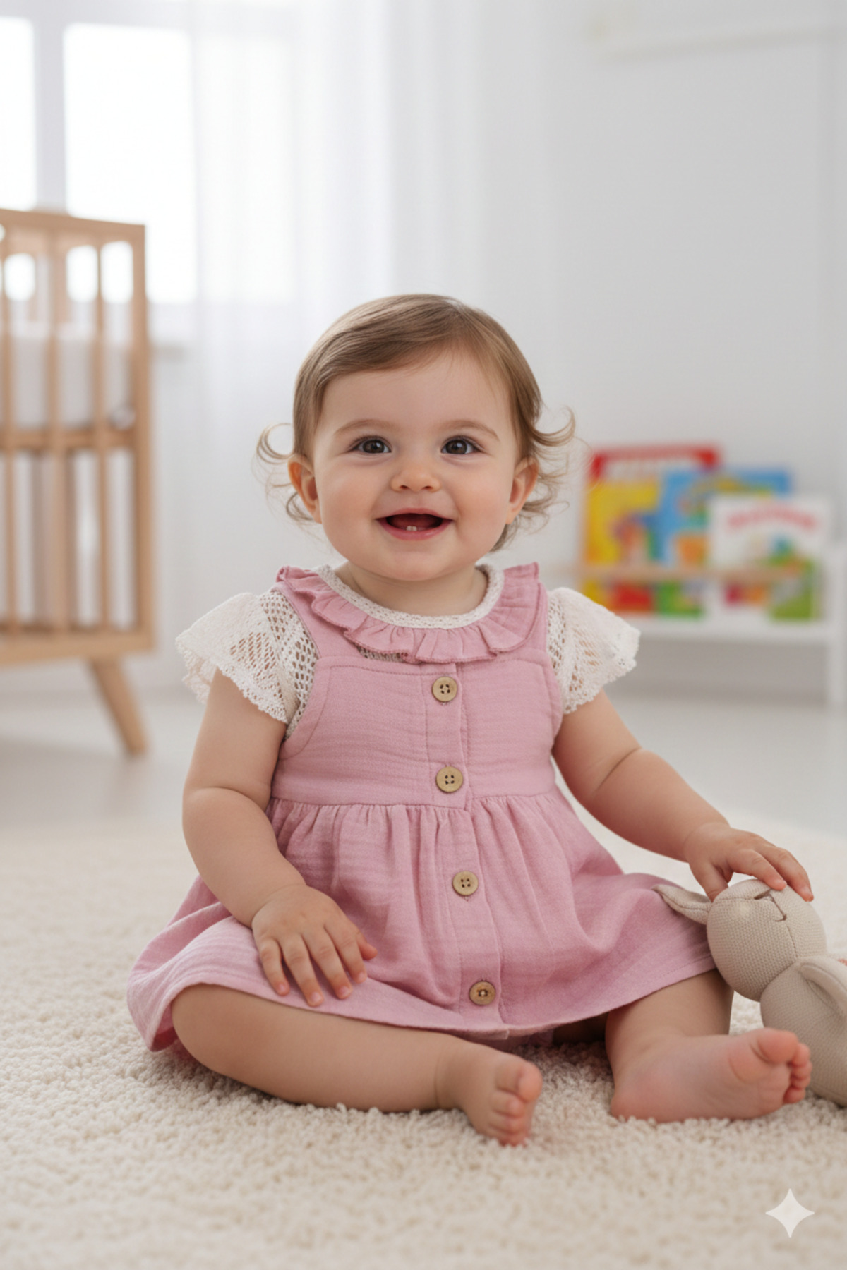 Zey Baby 3lü takım jile tişört ve kilot fotoğrafı 2 (önizleme)