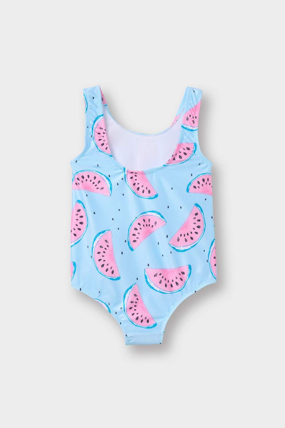 Defacto Karpuz Desenli Mayo Kız Bebek C0788A525SM fotoğrafı 3 (önizleme)