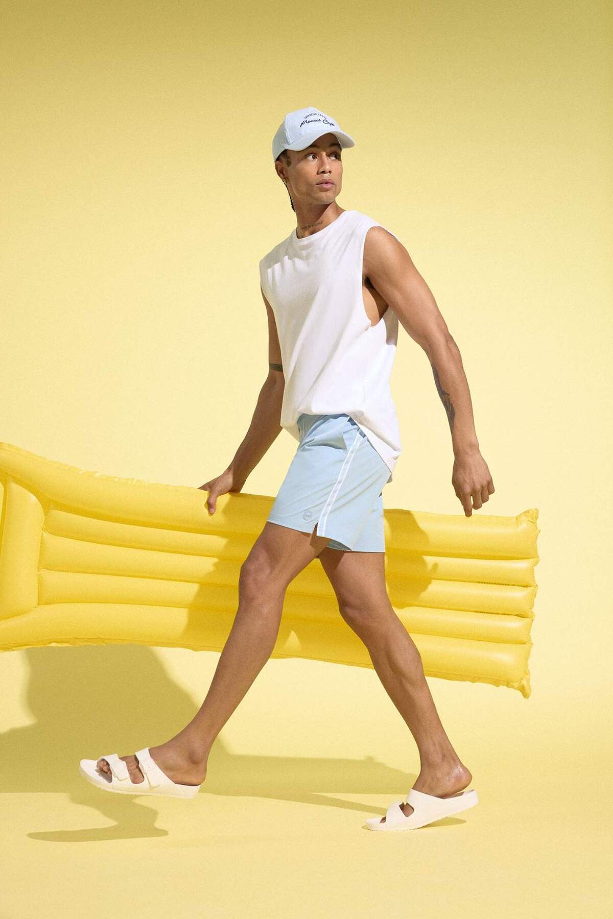 Stretchy Textured Short Sea Shorts E4057AX25HS