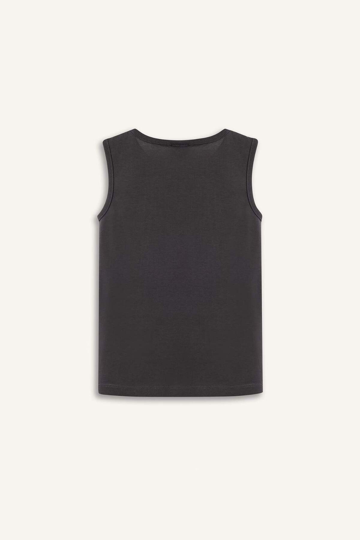 Defacto Bisiklet Yaka Baskılı Atlet Erkek Bebek E1241A525HS fotoğrafı 3 (önizleme)