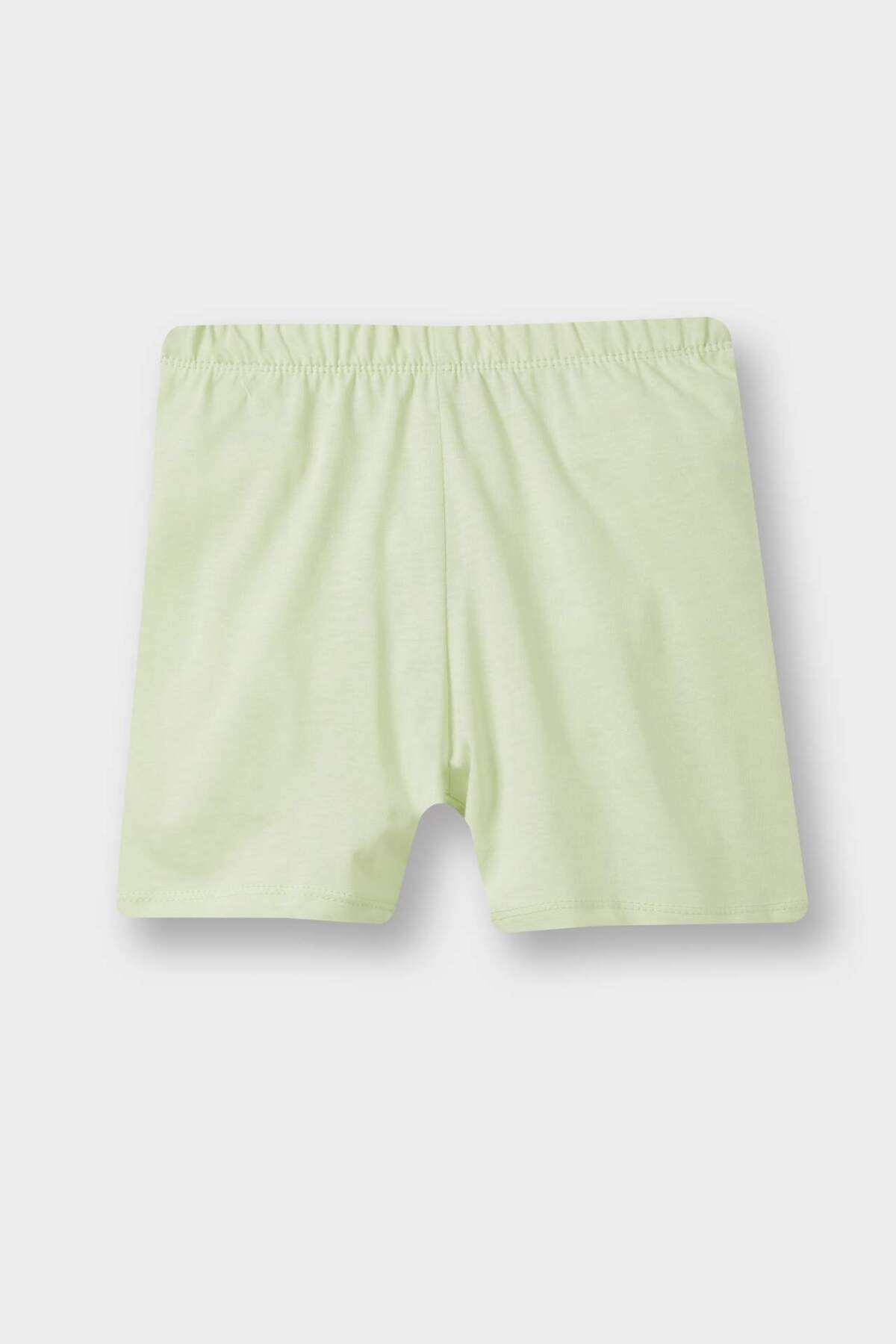 Defacto 2'li Takım Baskılı Kısa Kollu Tişört Beli Lastikli Şort Erkek Bebek E6836A525SM fotoğrafı 2 (önizleme)