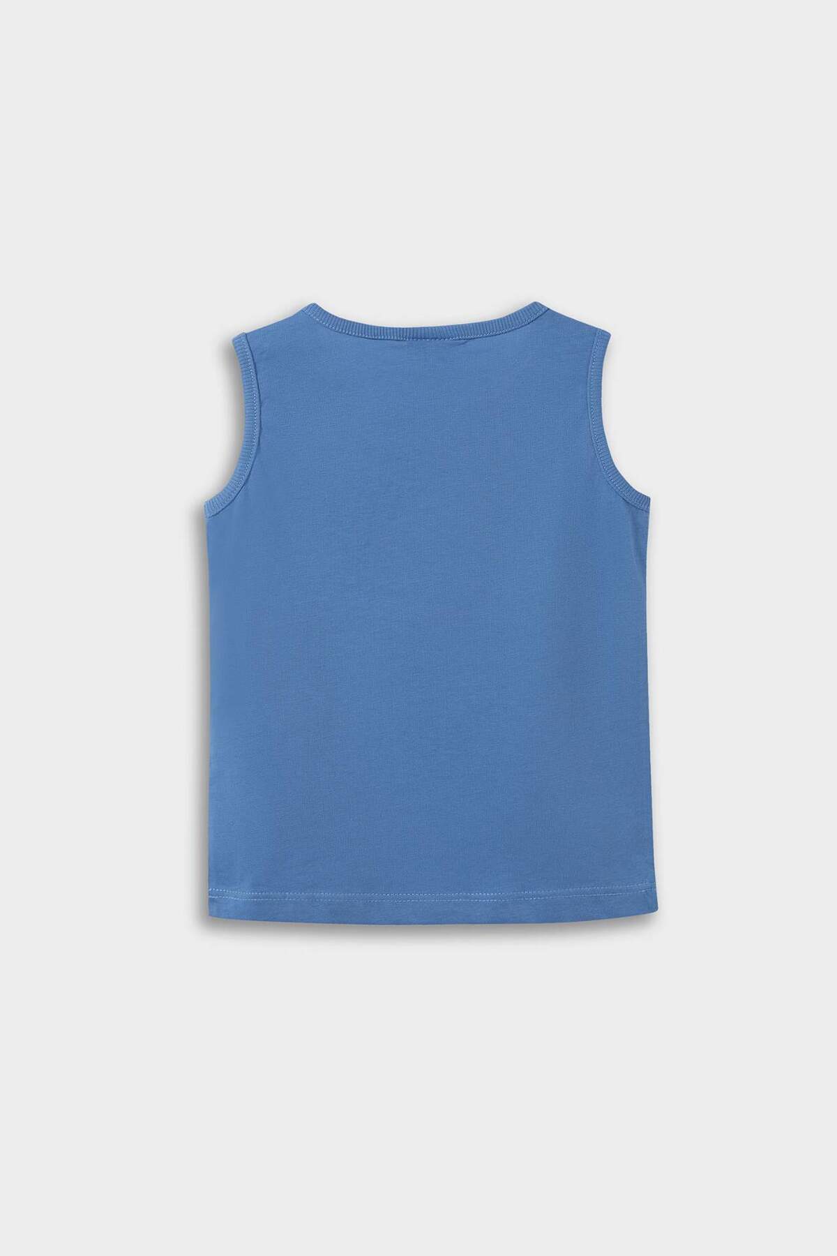 Defacto Bisiklet Yaka Baskılı 2'li Atlet Erkek Bebek E1267A525HS fotoğrafı 7 (önizleme)