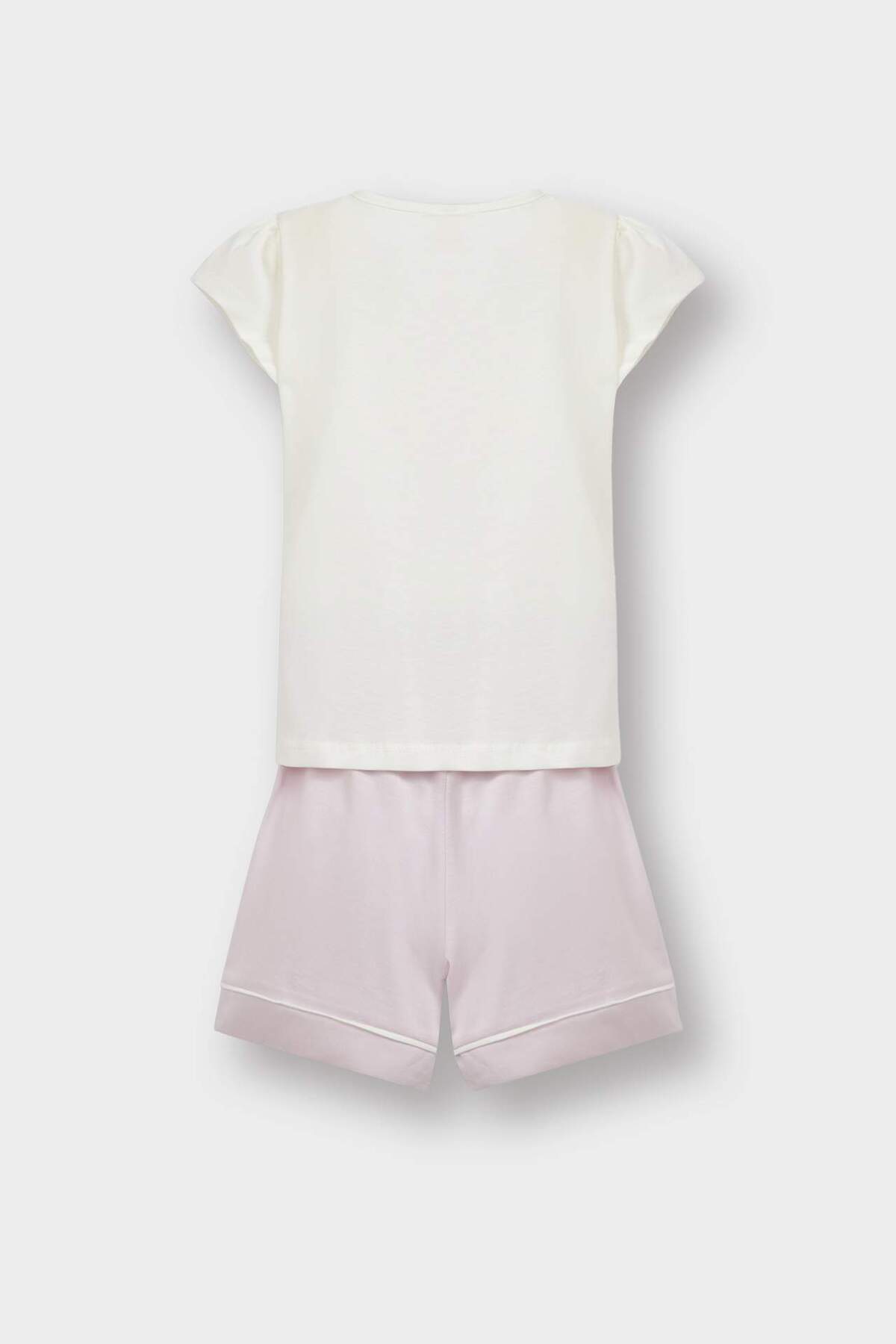 Defacto %100 Pamuklu Pijama Takımı Kız Bebek E1548A525HS fotoğrafı 5 (önizleme)