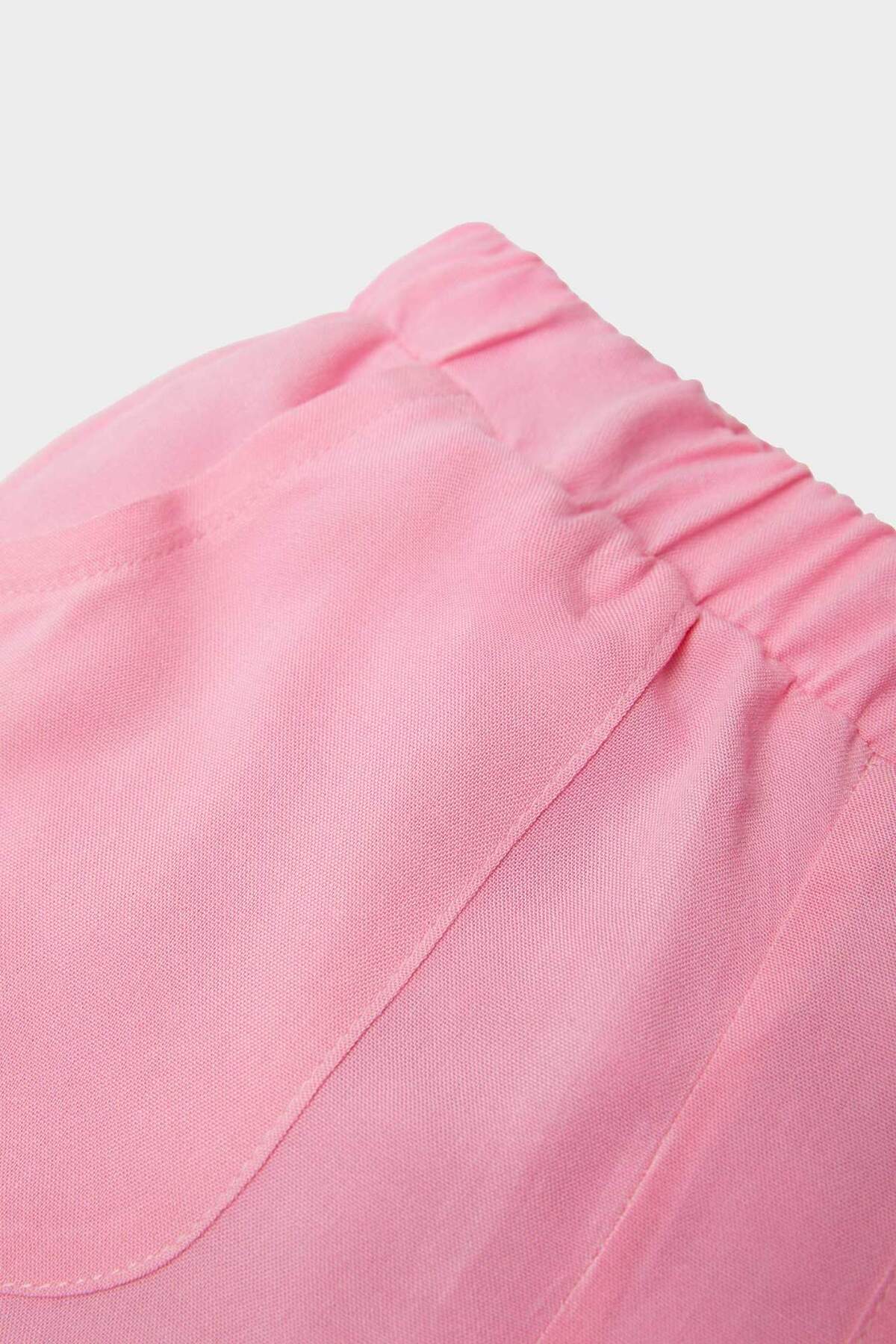 Defacto Beli Lastikli Basic Düz Şort Kız Bebek E5961A525SM fotoğrafı 2 (önizleme)