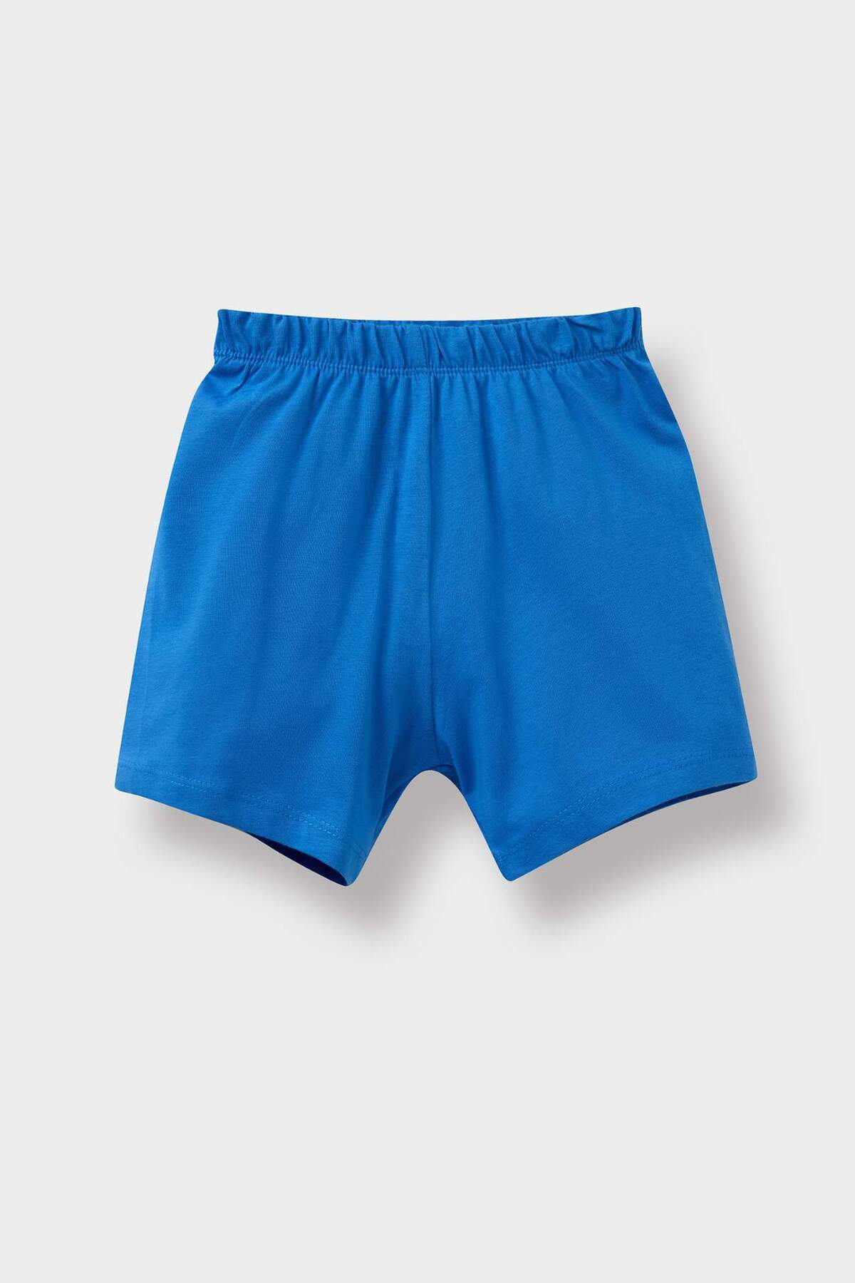 Defacto 2'li Takım Baskılı Kısa Kollu Tişört Şort Erkek Bebek E6818A525SM fotoğrafı 5 (önizleme)