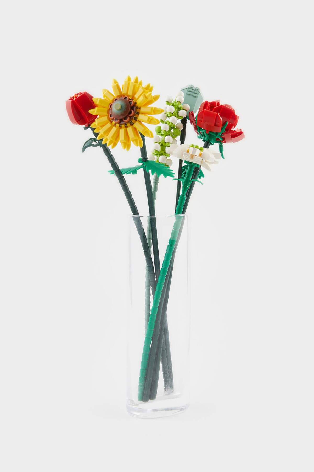 Defacto Ayçiçeği Gül ve Papatya Buketi Blok Set F2537AXNS fotoğrafı 2 (önizleme)