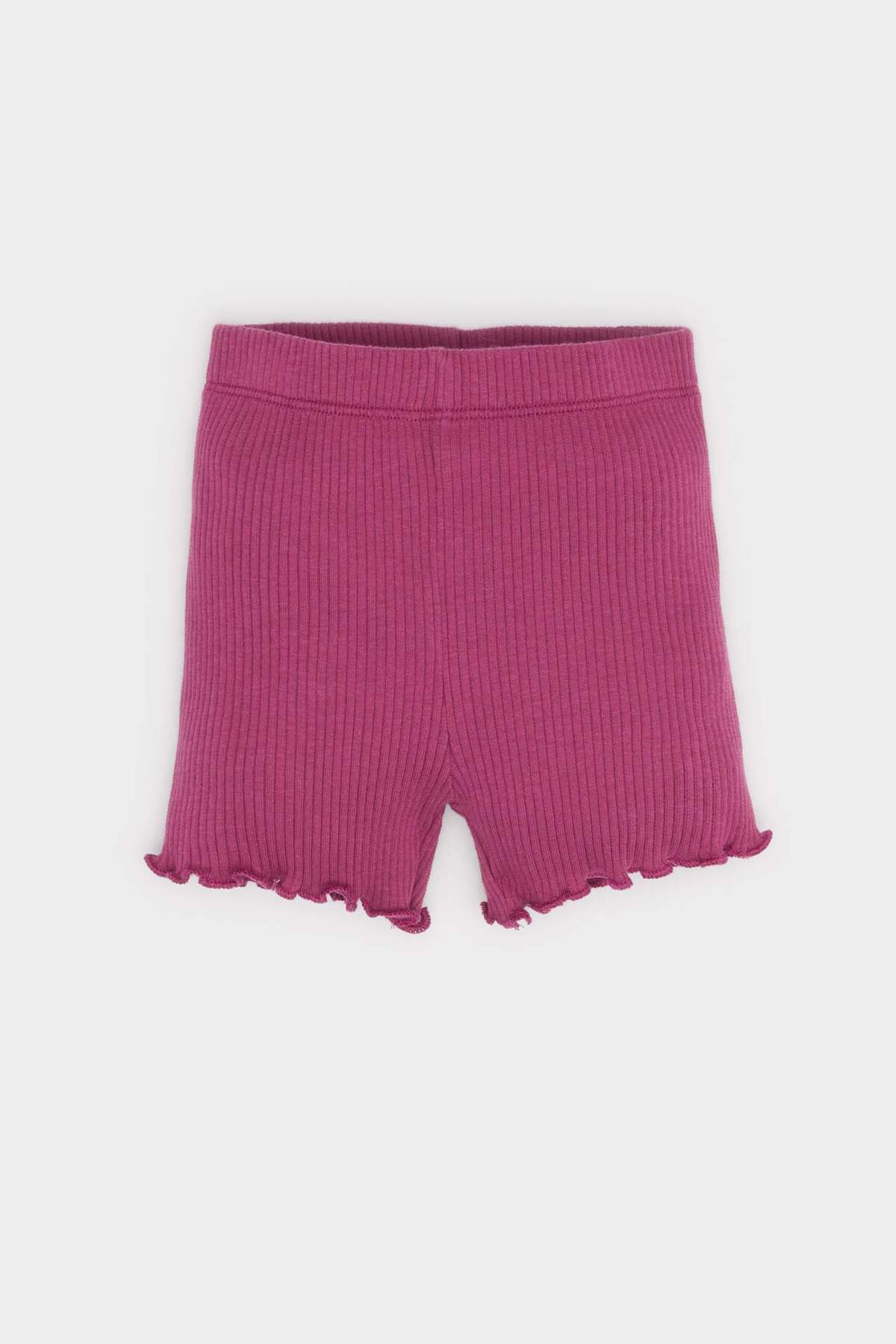 Defacto 2'li Takım Desenli Kısa Kollu Tişört Beli Lastikli Şort Kız Bebek E8432A525SM fotoğrafı 2 (önizleme)