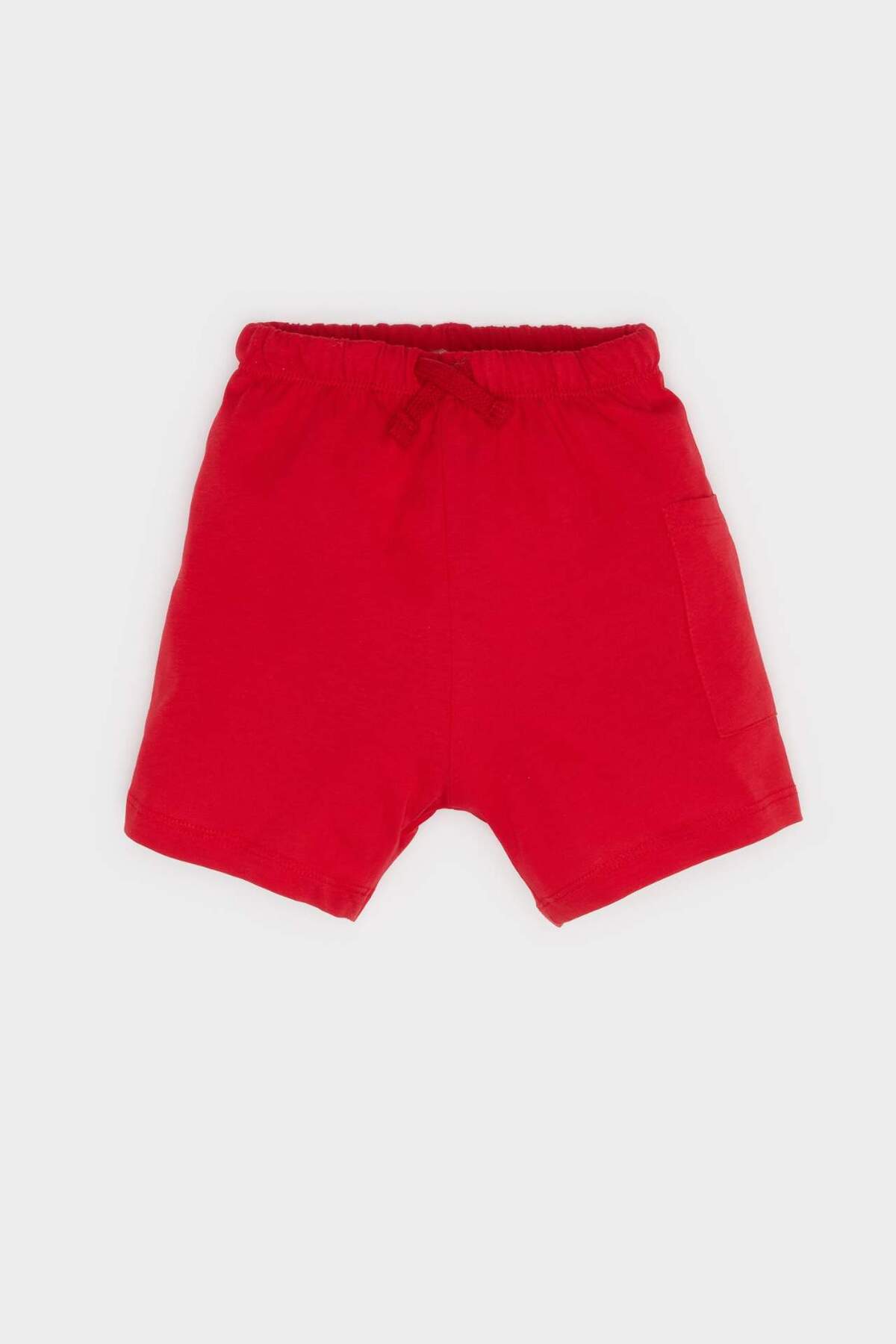 Defacto 2'li Takım Palmiye Baskılı Kısa Kollu Tişört Beli Lastikli Şort Alt Erkek Bebek E6813A525SM fotoğrafı 4 (önizleme)