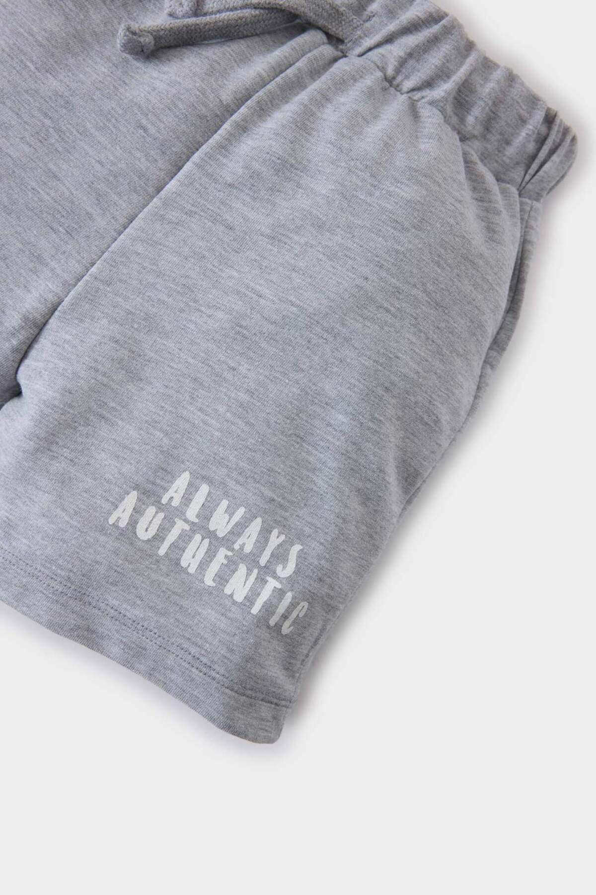 Defacto Baskılı Beli Lastikli Şort Erkek Bebek E1018A525SM fotoğrafı 2 (önizleme)