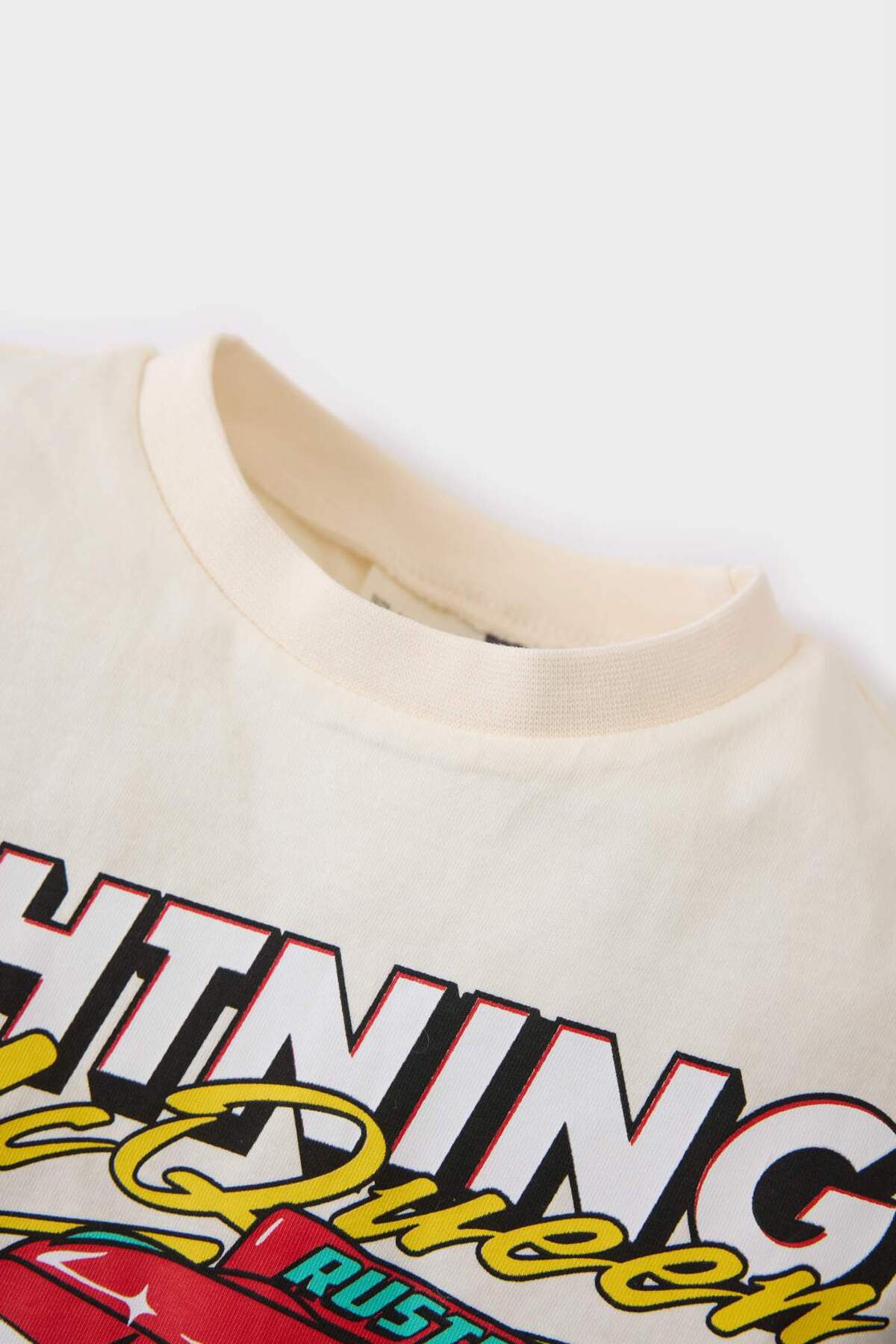 Defacto Cars 2'li Takım Kısa Kollu Tişört Beli Lastikli Şort Erkek Bebek E6919A525SM fotoğrafı 3 (önizleme)