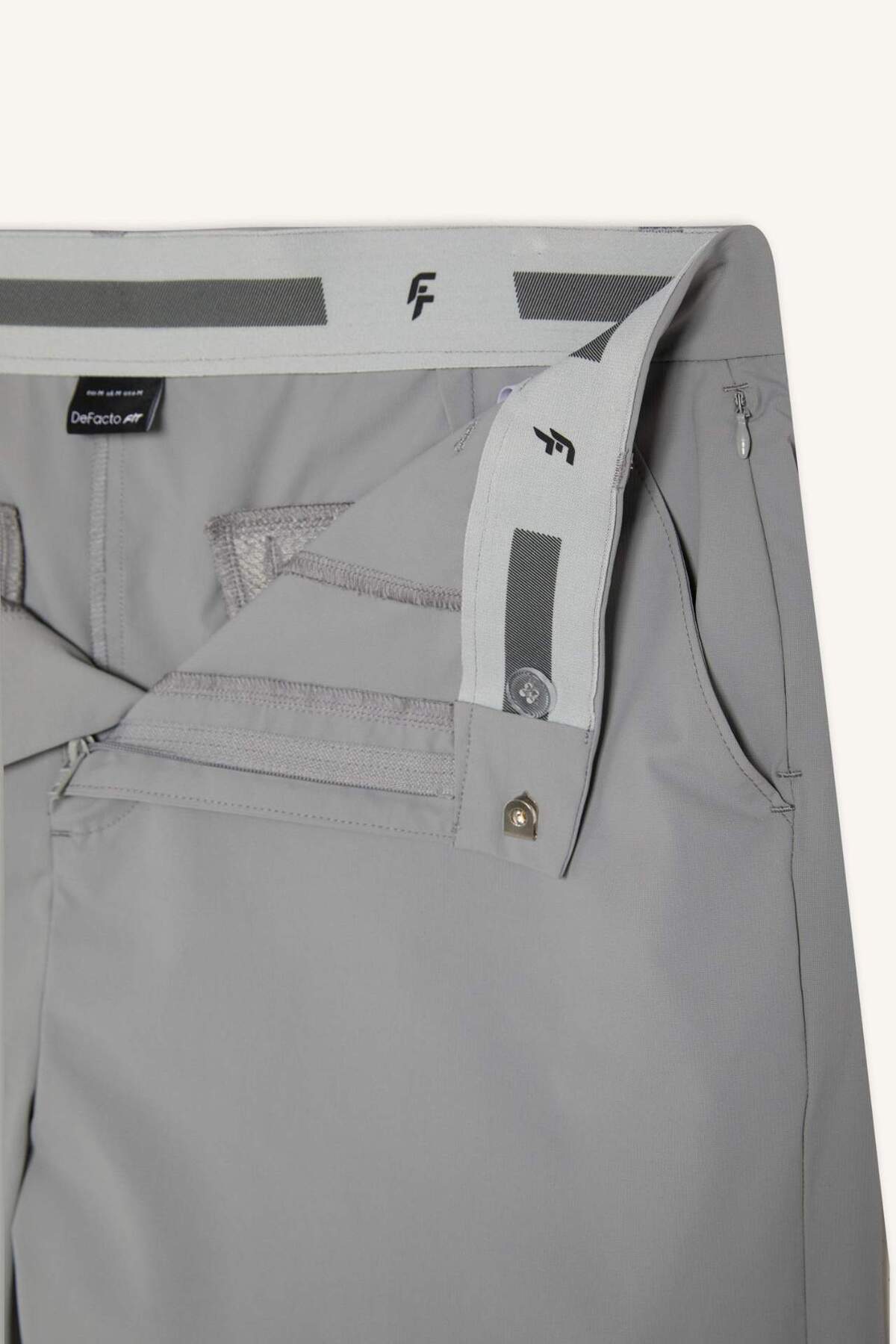 DeFacto Slim Fit Dar Kesim Sporcu Dokuma Şort D9249AX25SP görsel 5