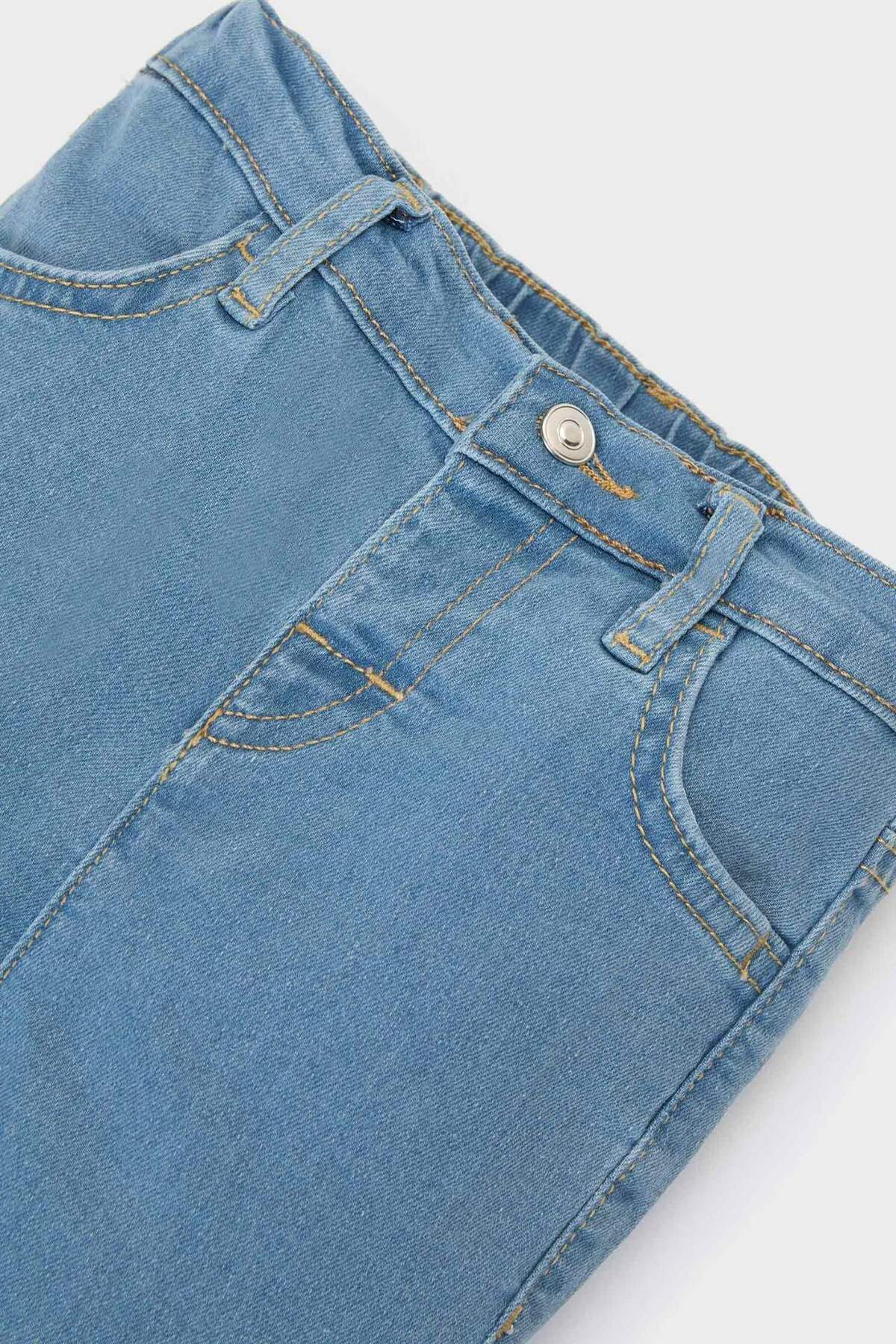 Defacto Flare Fit Jean Pantolon Kız Bebek E0423A525SP fotoğrafı 2 (önizleme)