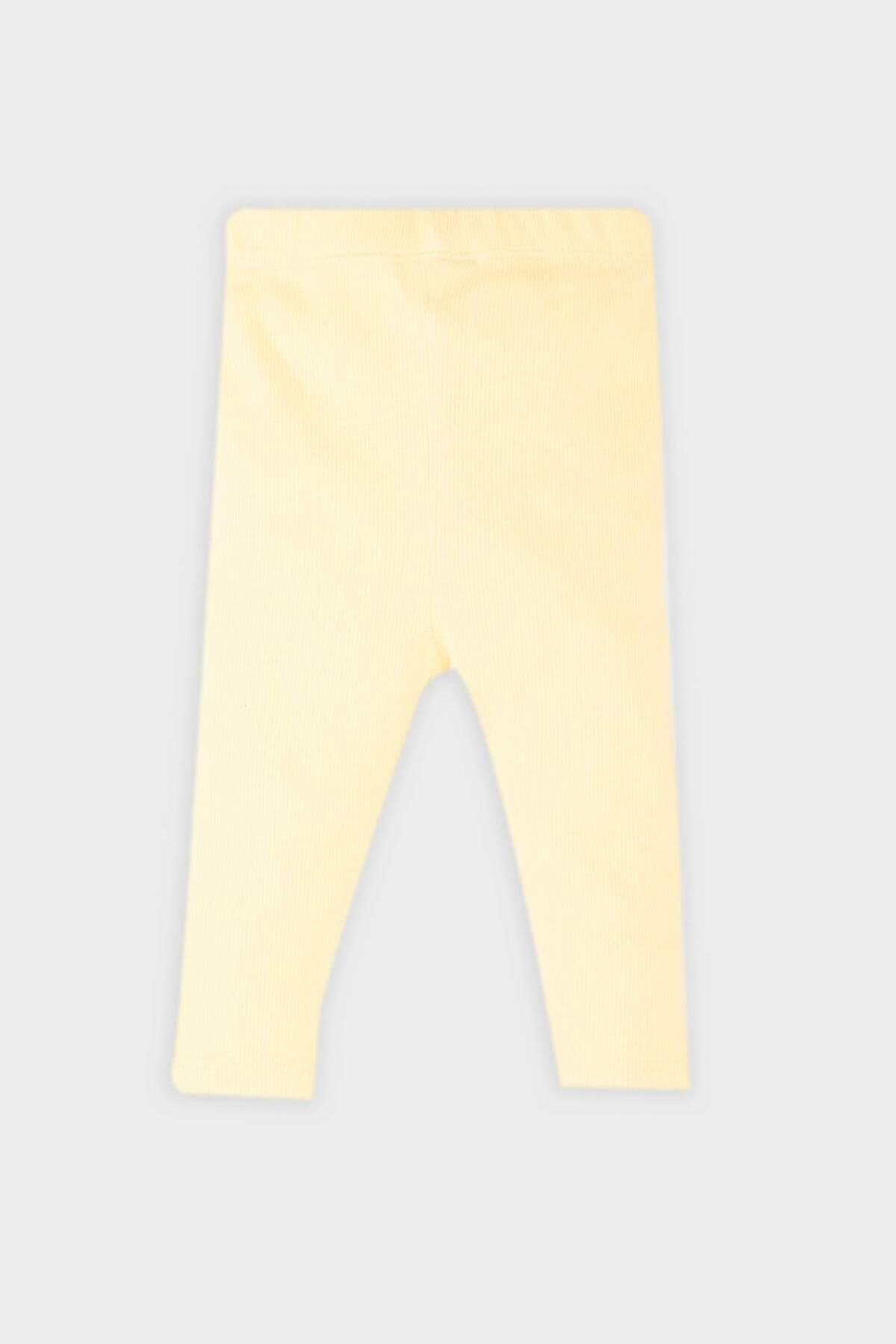 Defacto Beli Lastikli Fitilli Kaşkorse Tayt Kız Bebek E6364A525SP fotoğrafı 4 (önizleme)