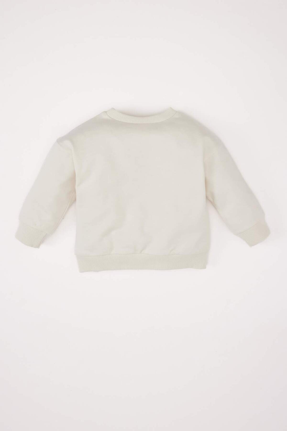 Defacto Bisiklet Yaka Baskılı Sweatshirt Erkek Bebek D8580A525SP fotoğrafı 4 (önizleme)