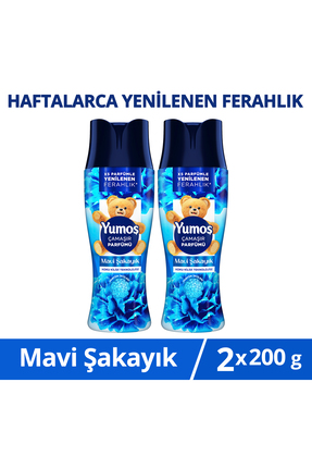 Yumoş Çamaşır Parfümü Mavi Şakayık 200g x2