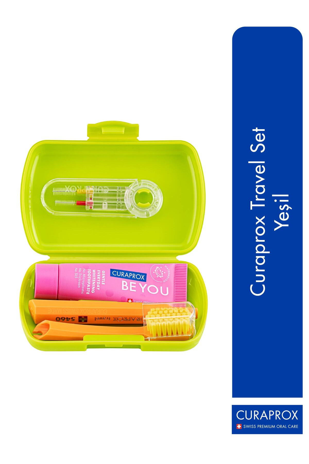Curaprox Travel Set (diş Fırçası+ Diş Macunu + Diş Arası Fırçası) - Fiyatı, Yorumları