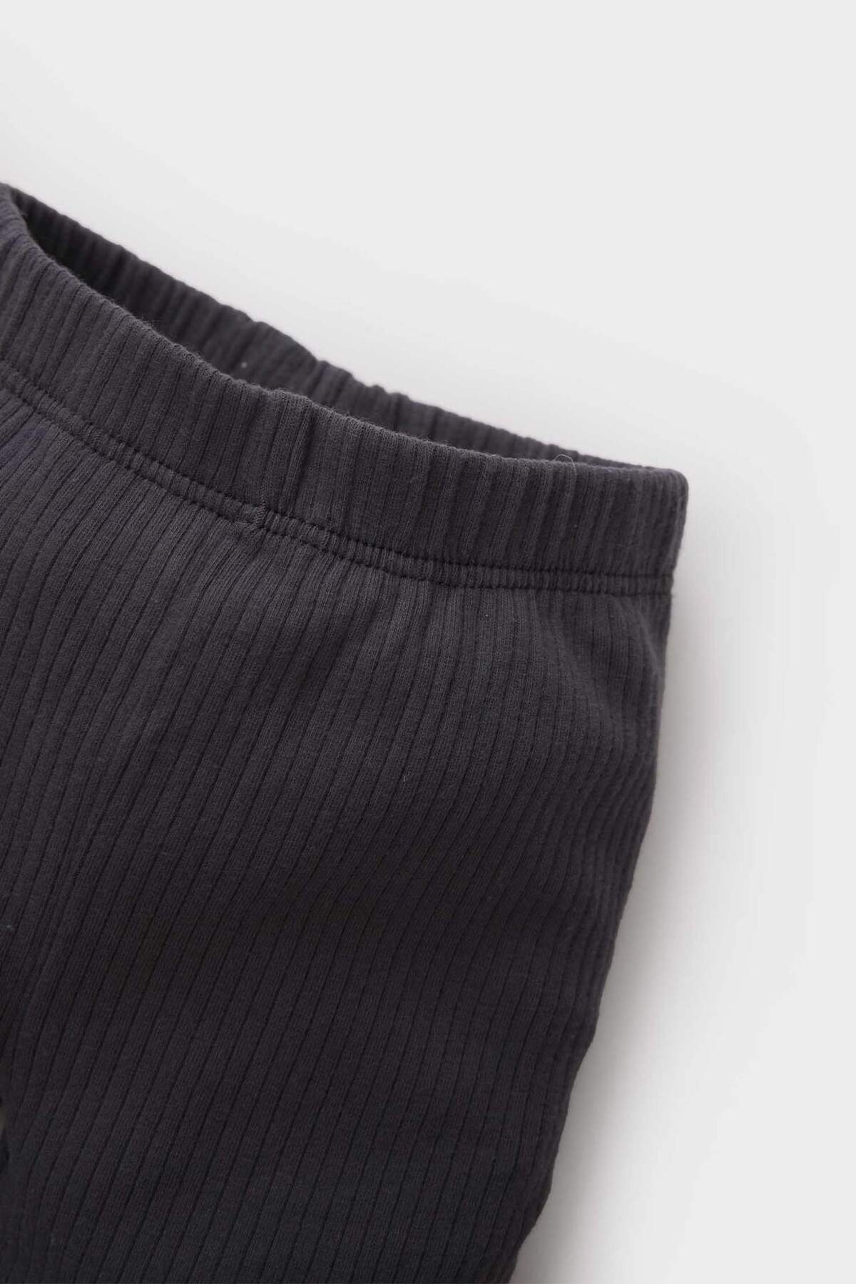 Defacto Beli Lastikli Fitilli Kaşkorse Basic Düz Tayt Erkek Bebek E5258A525SP fotoğrafı 2 (önizleme)