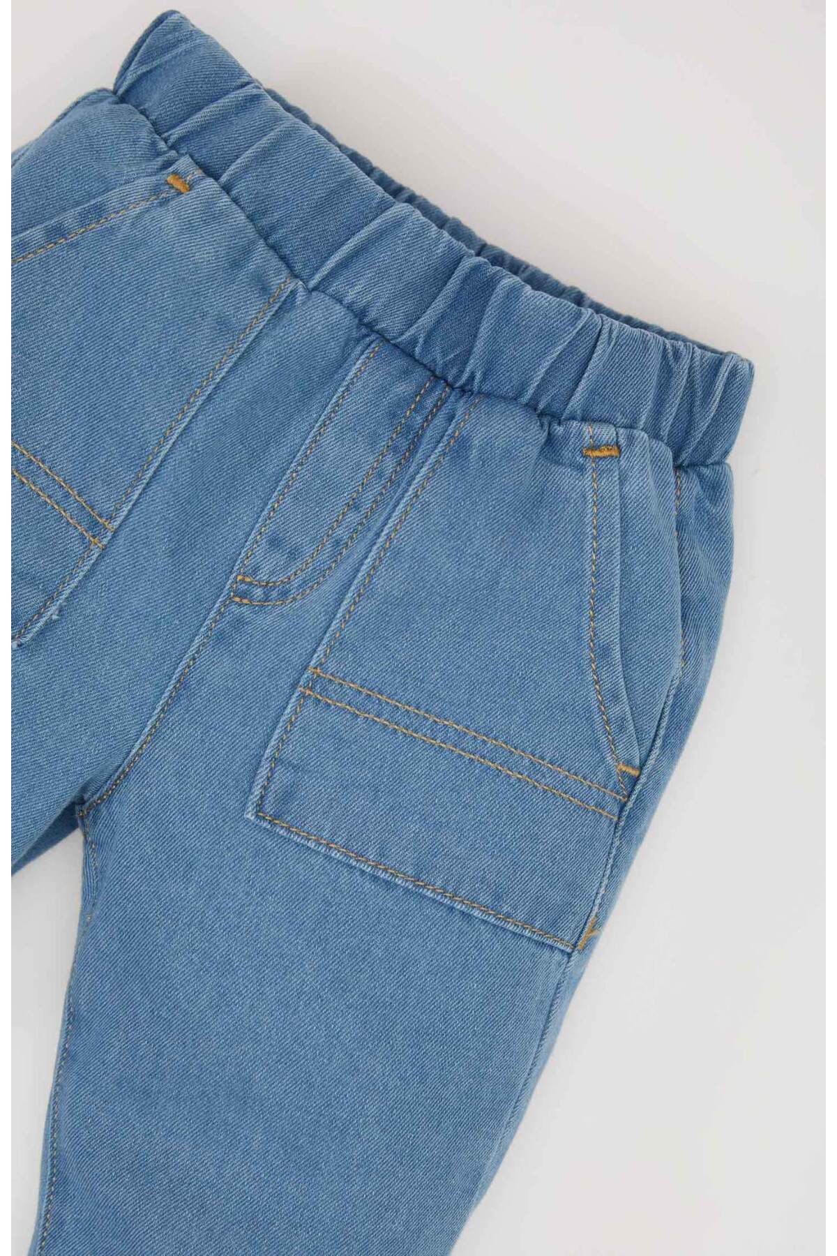 Defacto Mavi Erkek Bebek Jean Pantolon D9591A5/NM28 fotoğrafı 3 (önizleme)