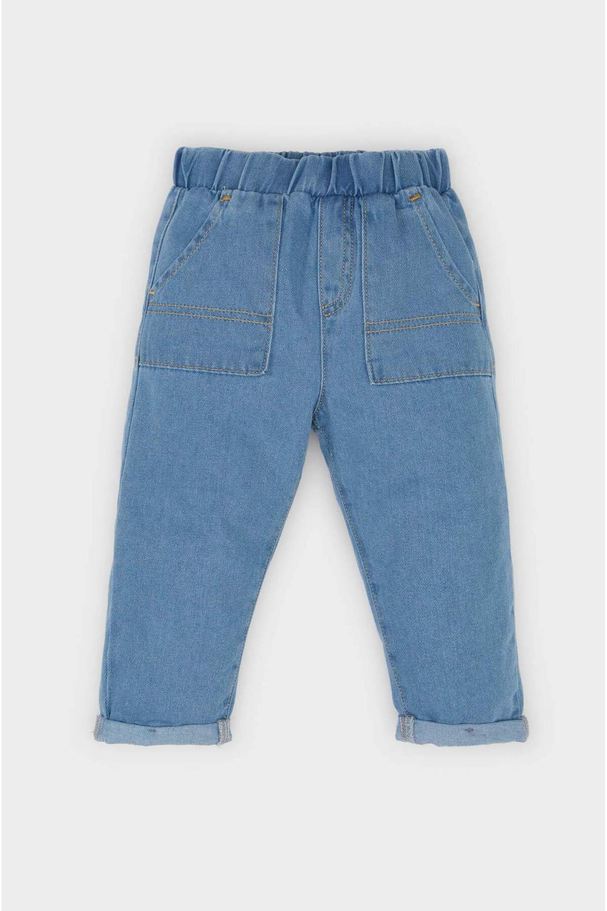 Defacto Mavi Erkek Bebek Jean Pantolon D9591A5/NM28 fotoğrafı 2 (önizleme)