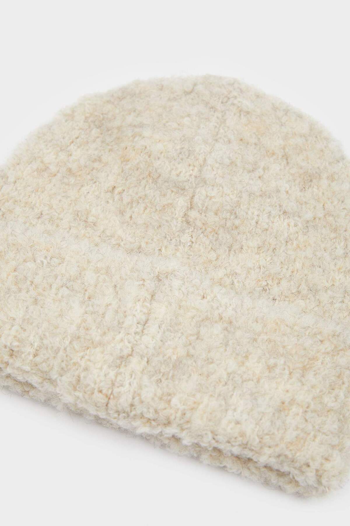 Defacto  Kadın Pelüş Bere C6637AX24WN - Görsel 3