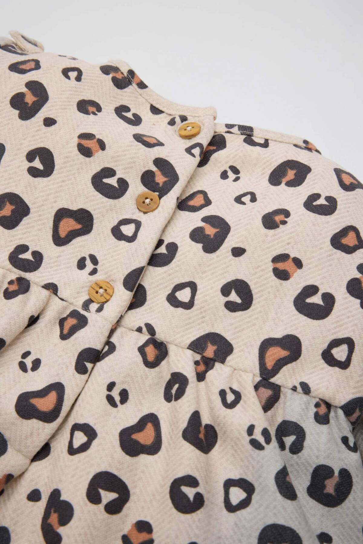 Defacto Kum Kız Çocuk Elbise D5634A5/BG744 fotoğrafı 4 (önizleme)