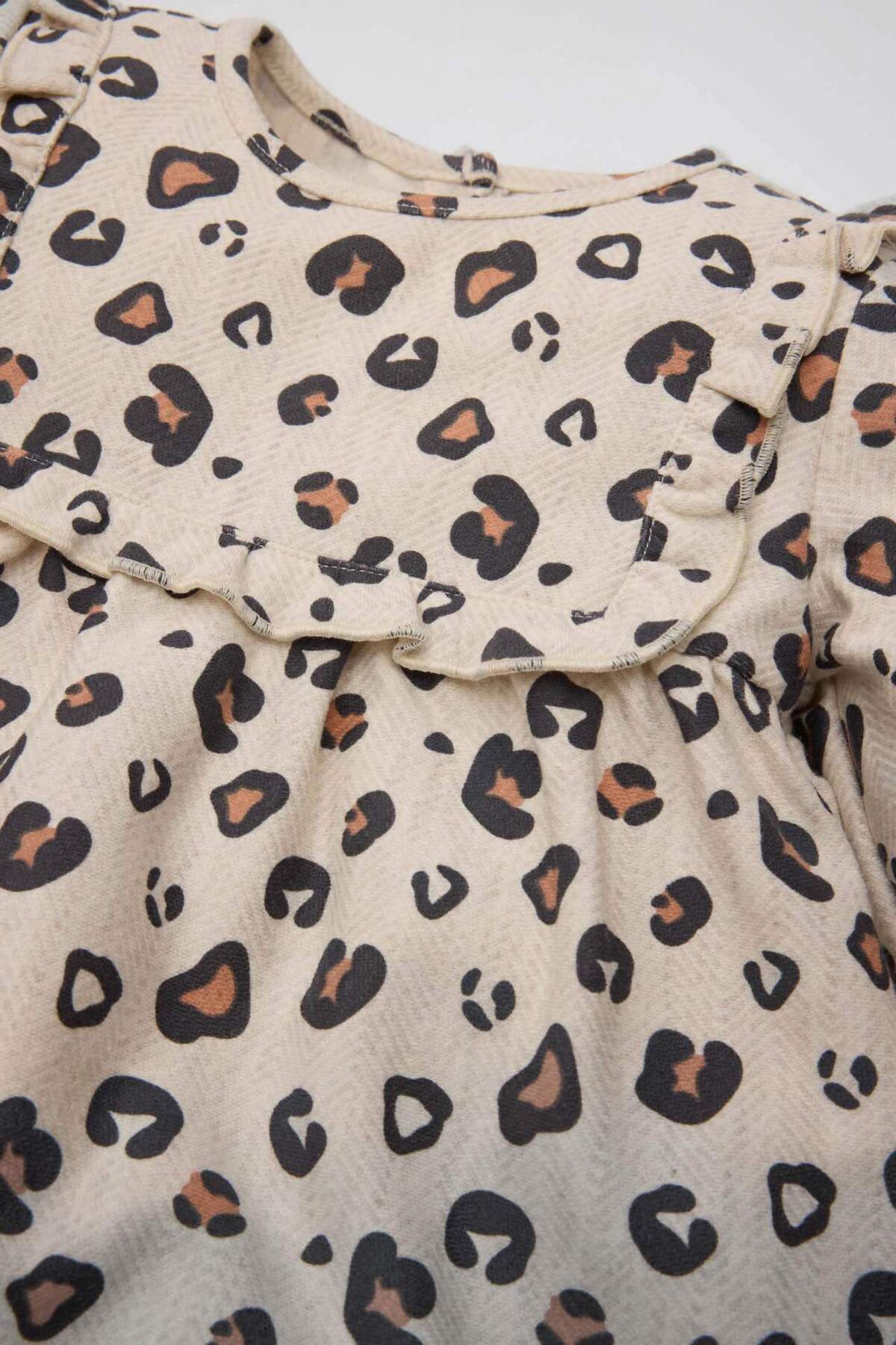 Defacto Kum Kız Çocuk Elbise D5634A5/BG744 fotoğrafı 2 (önizleme)