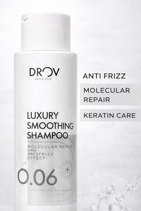 DROV KOZMETİK Luxury Smoothing Şampuan 400ml Keratin Destekli Molecular Onarı...