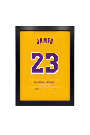 KAYNOCK Lebron James Poster Tablo, Los Angeles Lakers, Dijital Tasarım Siyah ...