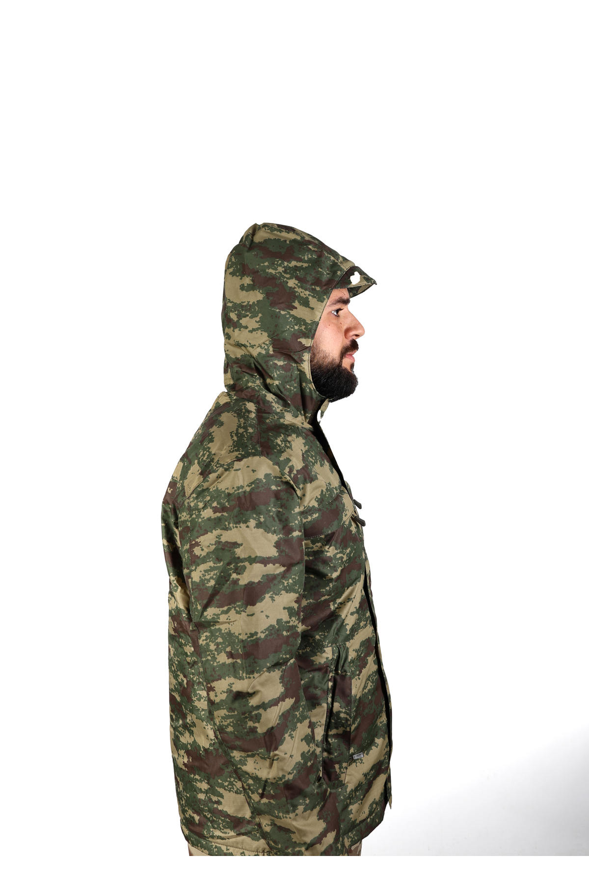 Soğuk İklim Avcı ve Outdoor Mont — سبز ERVSK001 — تصویر 4 از 5
