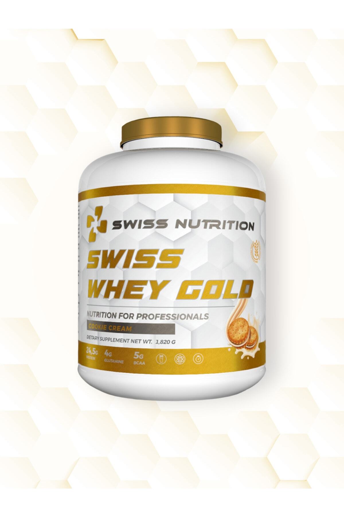 Swiss Nutrition Swiss Whey Gold - 1820 Gr - Kurabiyeli Krema Swiss Nutrition Swiss Whey Gold - 1820 Gr - Kurabiyeli Krema
