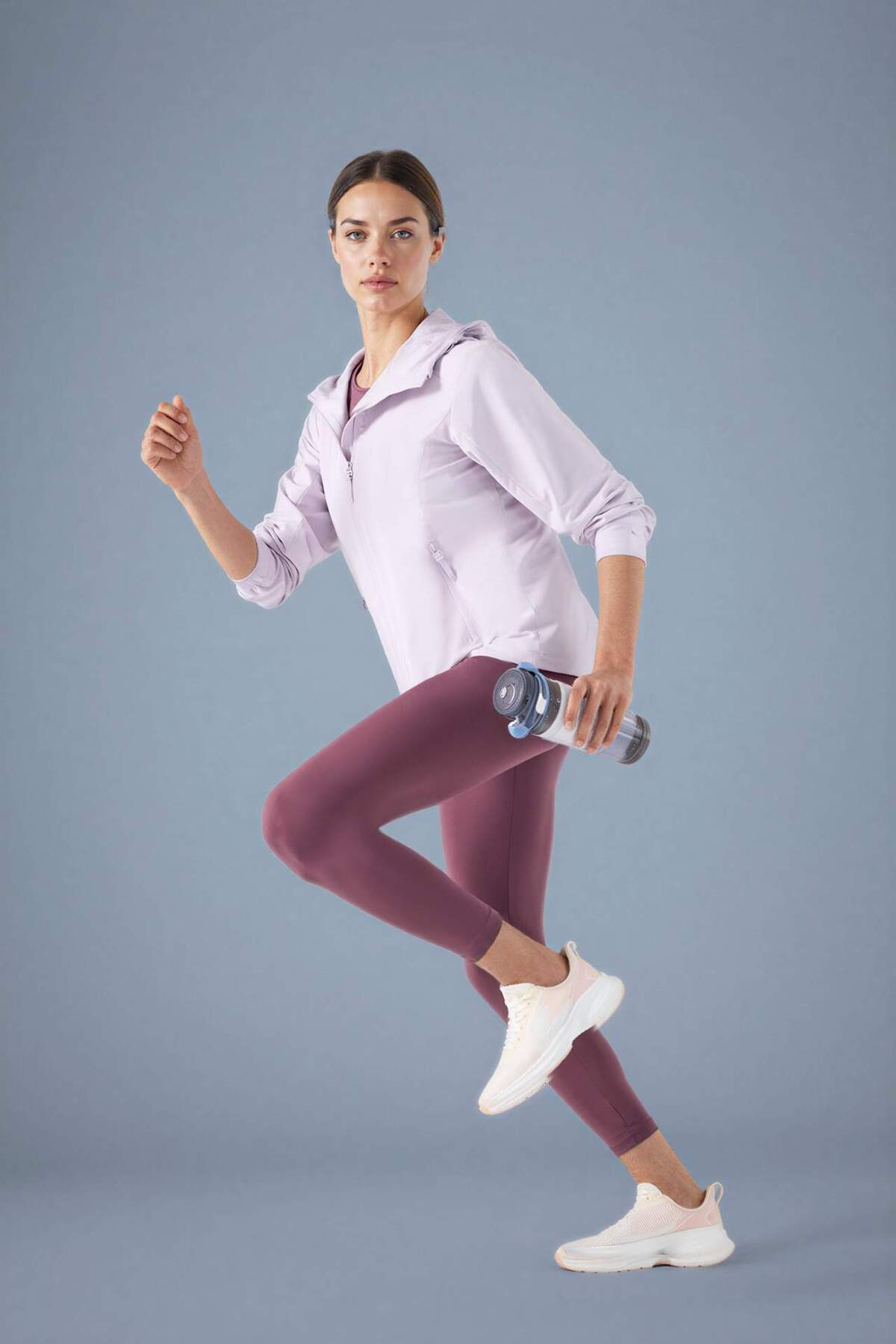 DeFacto Su İtici Regular Fit Kapüşonlu Fermuarlı Mevsimlik Baharlık Yağmurluk C4952AX24WN görsel 2