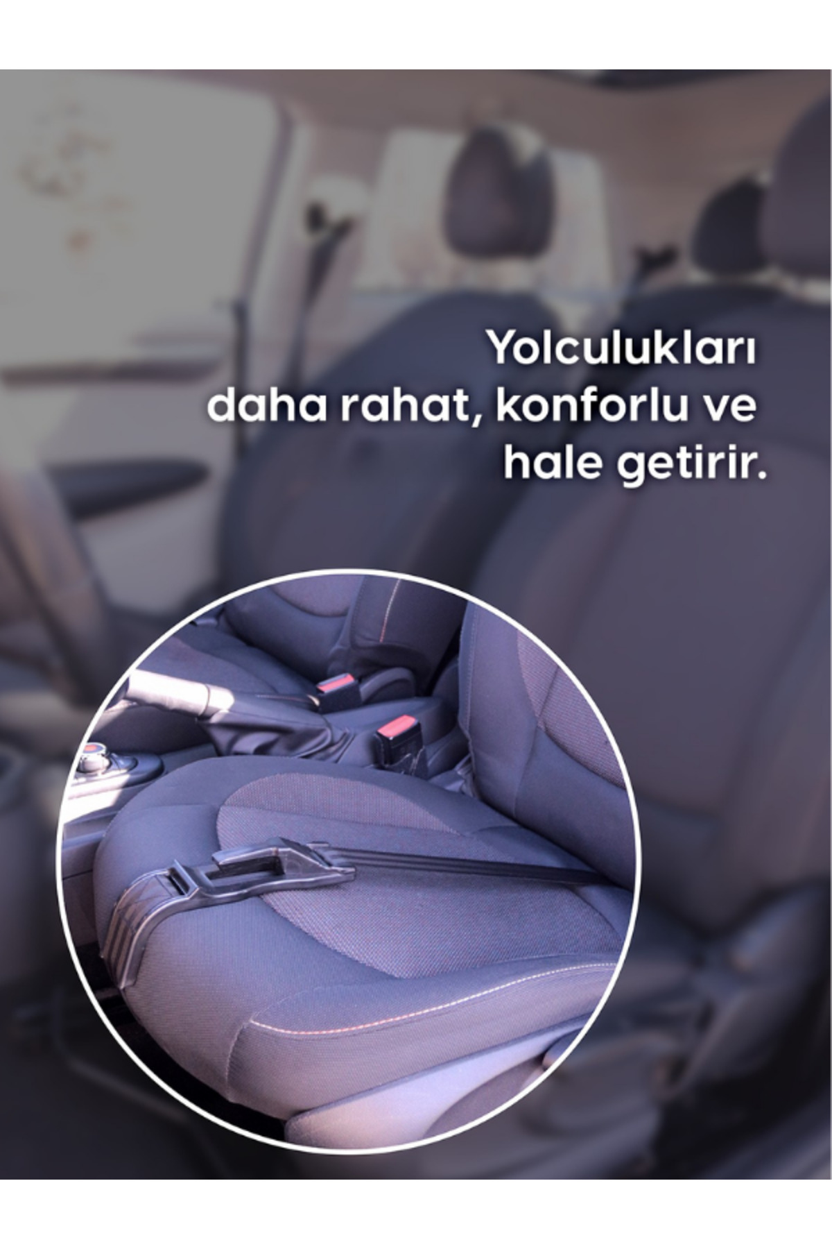 EGGBABY Hamile Emniyet Kemeri Aparati Kırmızı fotoğrafı 3 (önizleme)