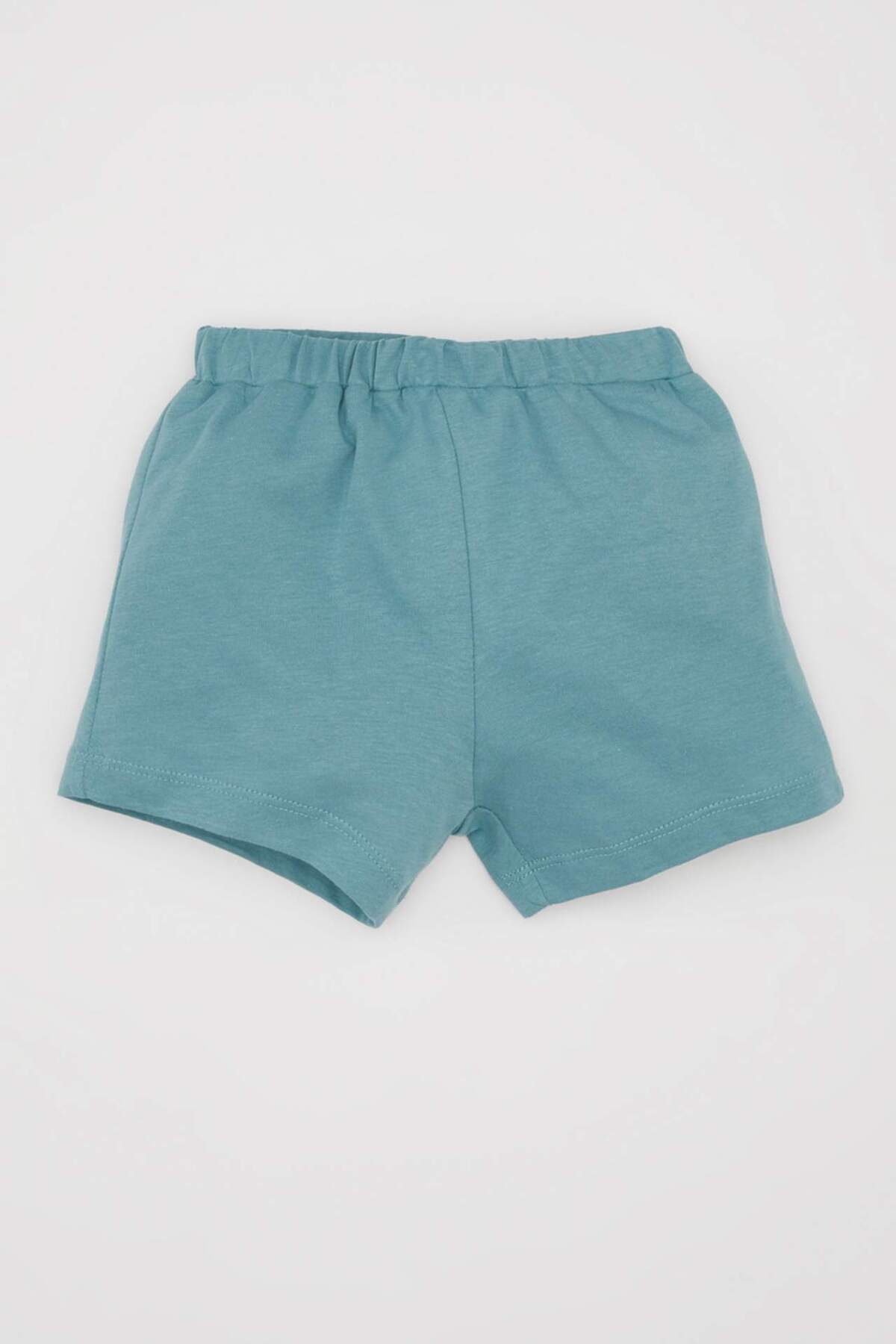 Defacto Erkek Bebek 2li Takım Penye Baskılı Kısa Kollu Tişört Şort C5919A524SM fotoğrafı 2 (önizleme)