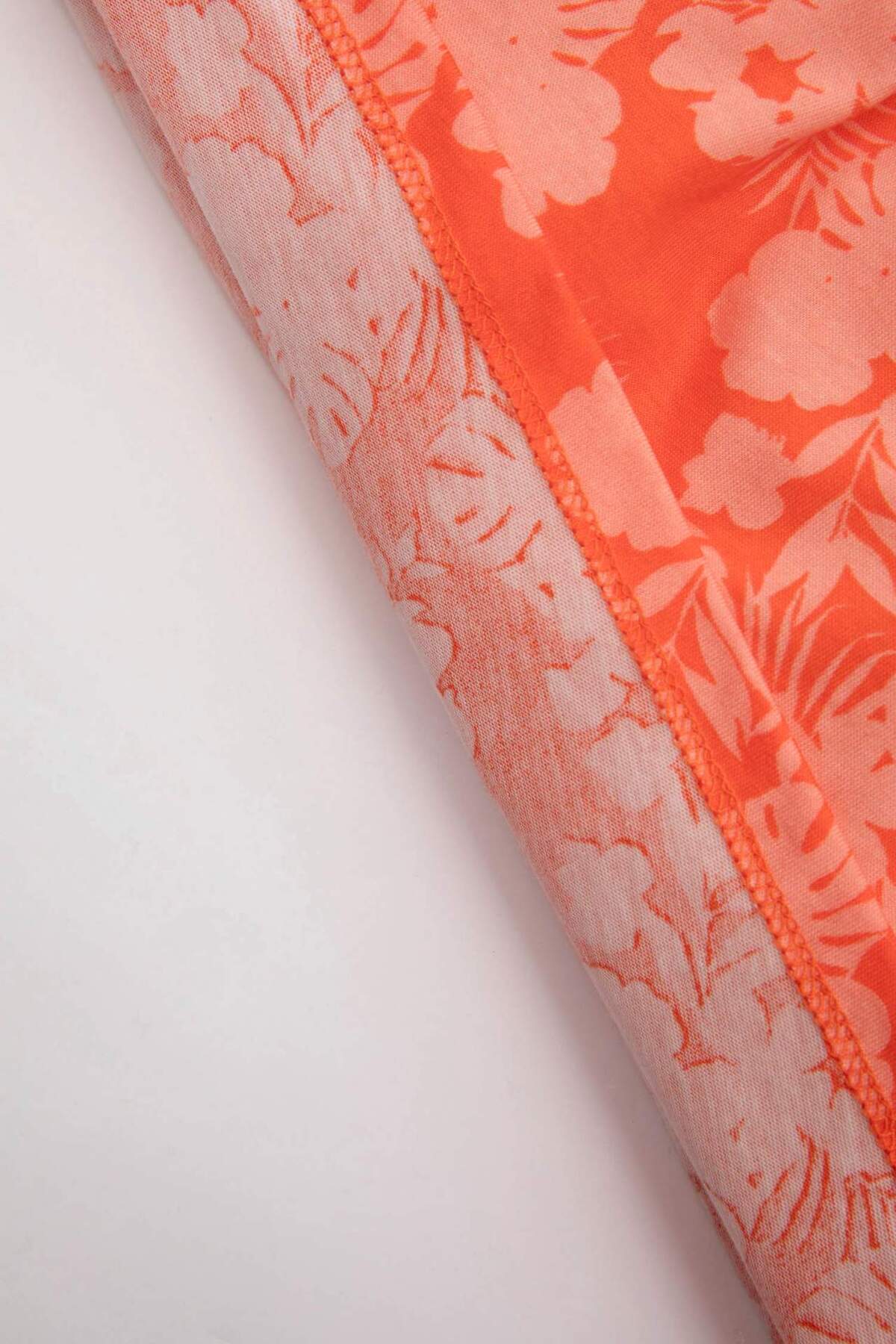 Defacto Kız Bebek Çiçekli Askılı Yazlık Elbise D0912A524SM fotoğrafı 3 (önizleme)