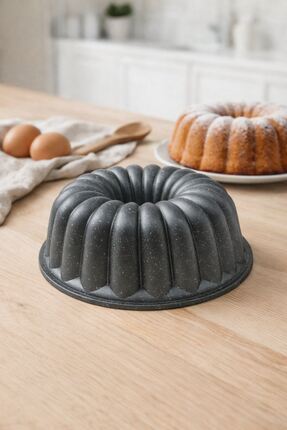 Luxxa Home Leona Döküm Kek Kalıbı 25cm Antrasit