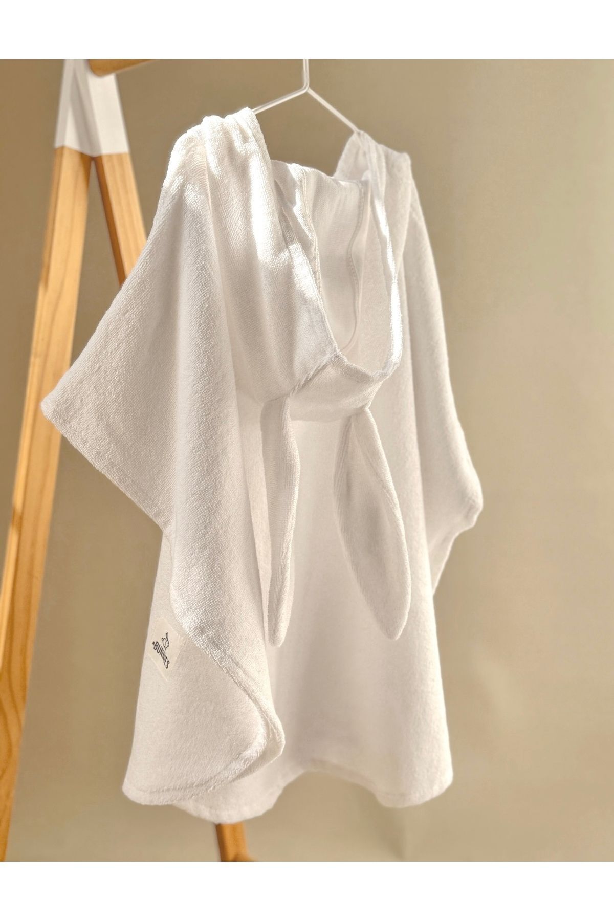 jr.bunnies Bunnies Panço - Plaj/Banyo Havlu %100 Pamuk fotoğrafı 4 (önizleme)