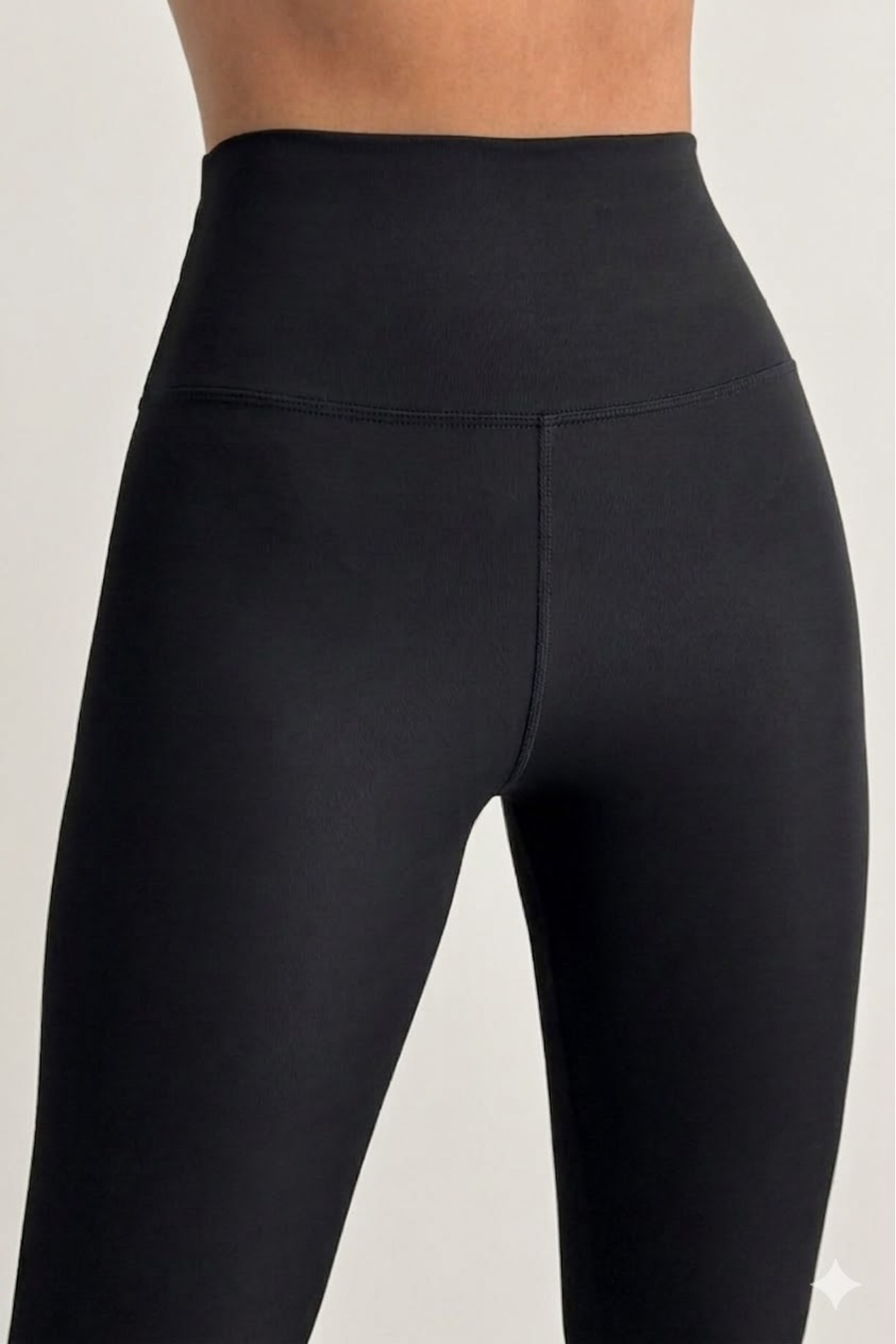 CRNSSWİMWEAR Colanți negri pentru femei, cu talie înaltă și efect de modelare...