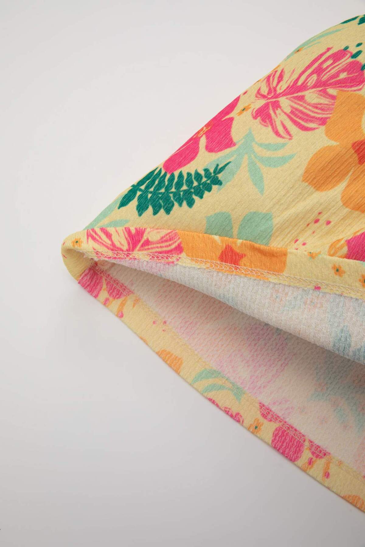 Defacto Çiçekli Kolsuz Elbise Kız Bebek C7167A524SM fotoğrafı 4 (önizleme)