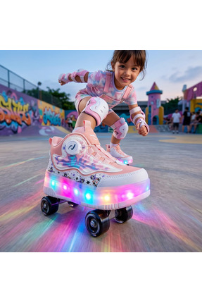 ROCKY PATENLİ IŞIKLI SPOR AYAKKABISI & TEKERLEKLİ SNEAKERs