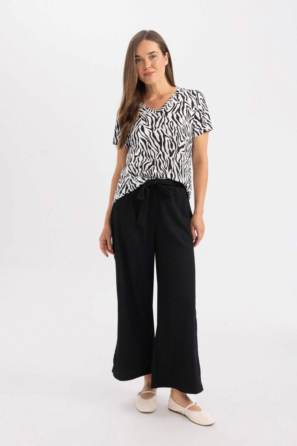 Culotte Wide Leg Bristle Capri D2175AX24SM