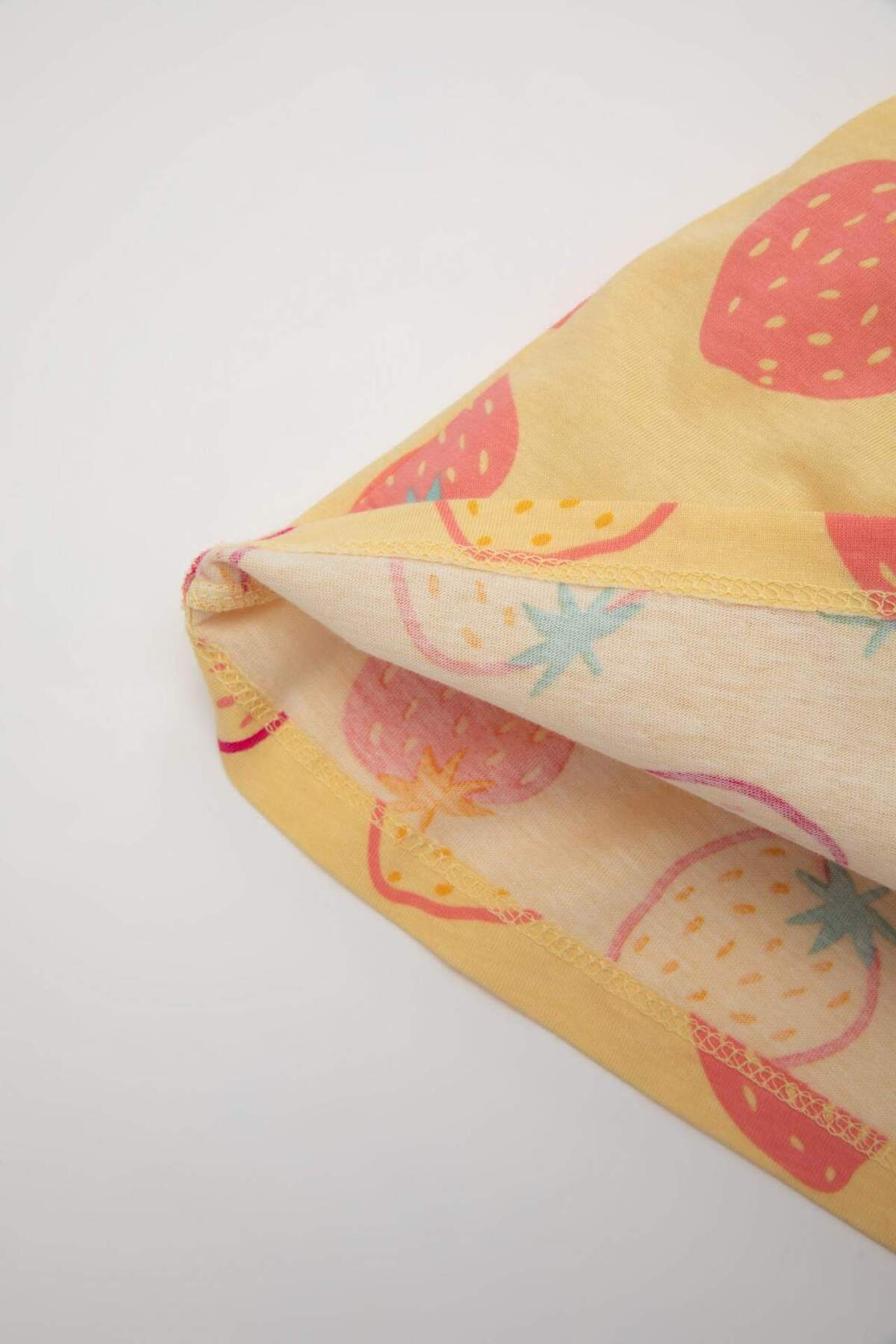 Defacto Desenli Kolsuz Elbise Kız Bebek C0078A524SM fotoğrafı 6 (önizleme)