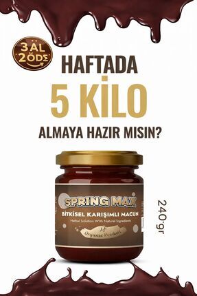 SPRİNGMAX İştah açıcı kilo almaya yardımcı Pekmez Vitamin Arı Sütü Bitkisel O...