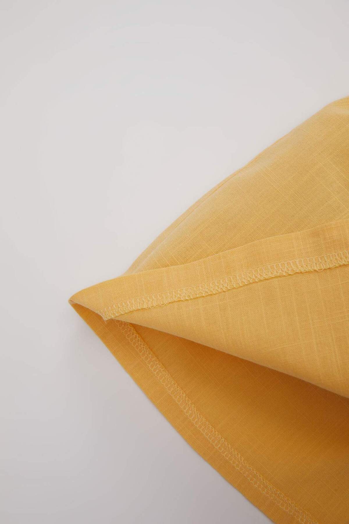 Defacto Kız Bebek Kolsuz Keten Görünümlü Elbise Z5119A224SM fotoğrafı 6 (önizleme)