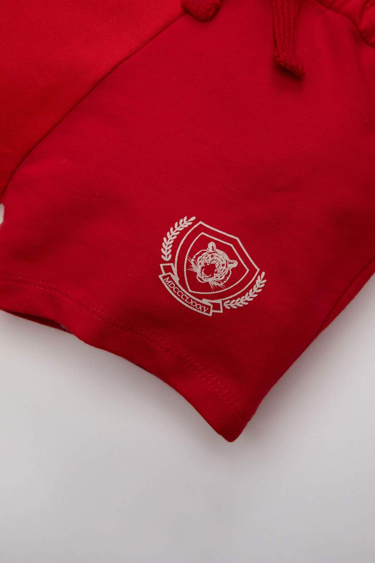 Defacto Erkek Bebek Kaplan Baskılı Şort C0980A524SM fotoğrafı 3 (önizleme)